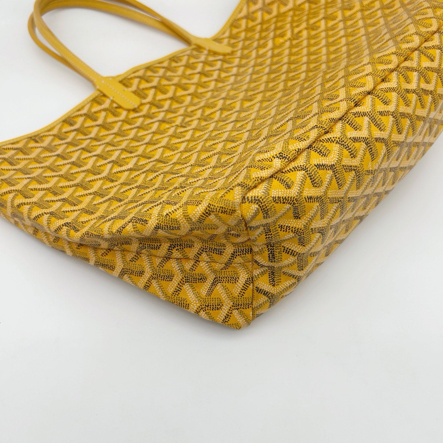 GOYARD Saint Louis PM Yellow Tote Bag [Used]