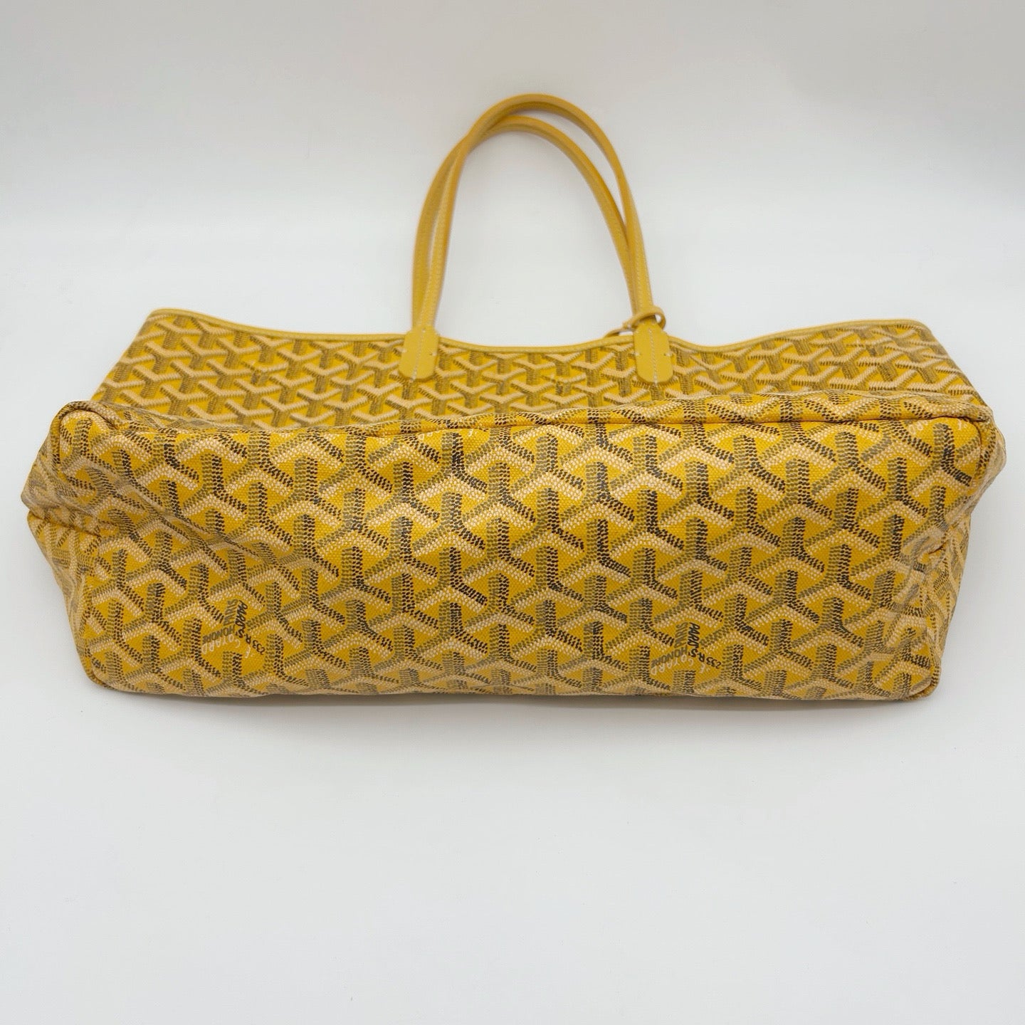 GOYARD Saint Louis PM Yellow Tote Bag [Used]
