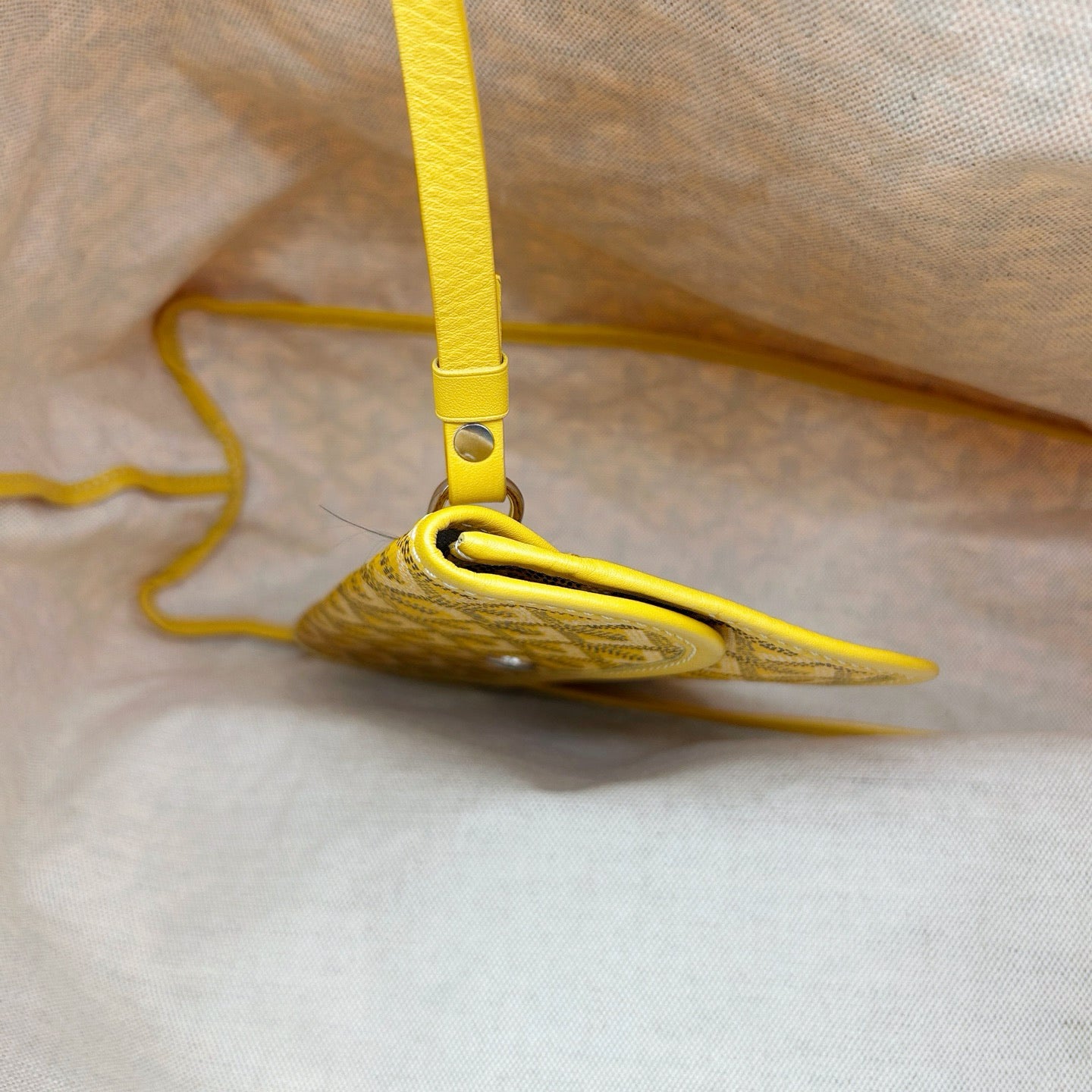 GOYARD Saint Louis PM Yellow Tote Bag [Used]