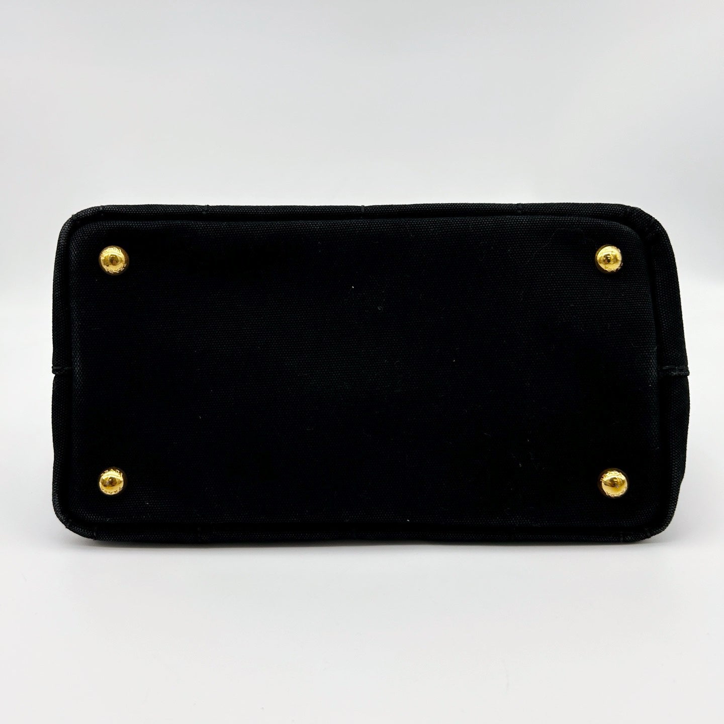 PRADA Black Canvas 2Way Tote Bag [Used]