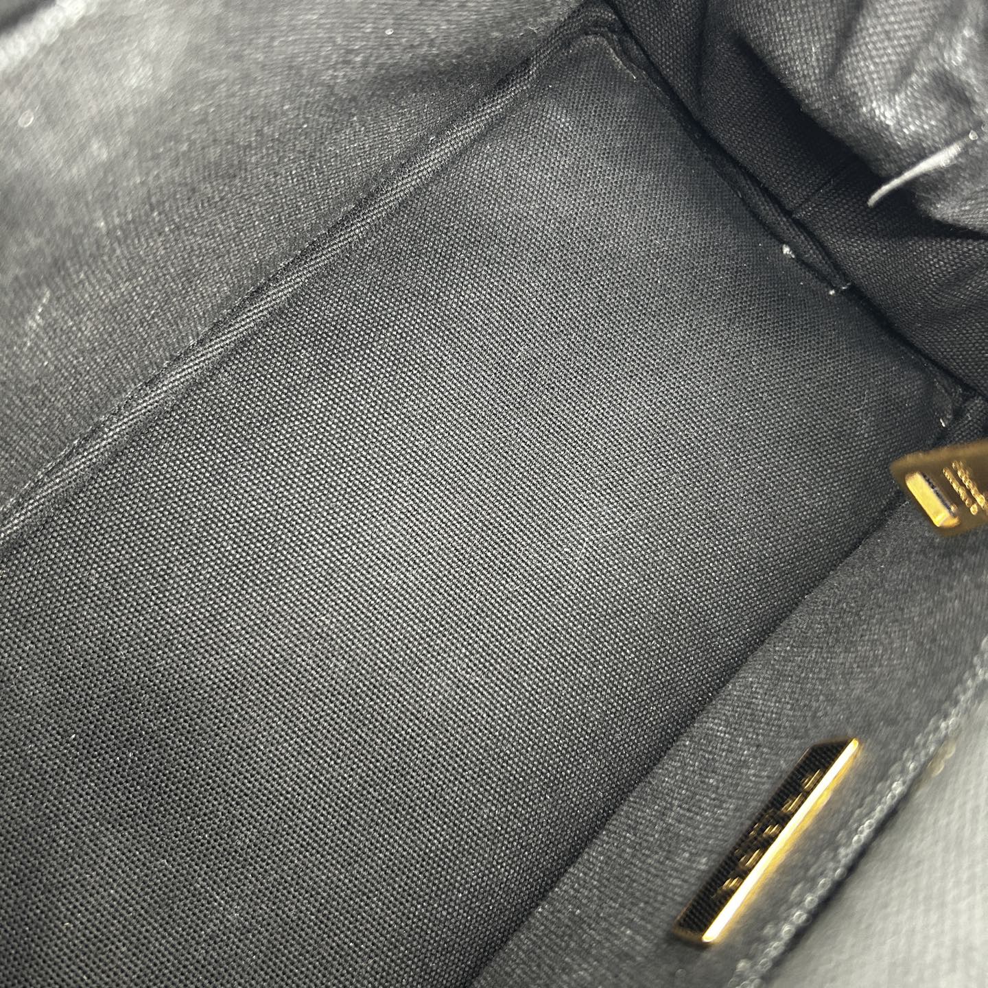 PRADA Black Canvas 2Way Tote Bag [Used]