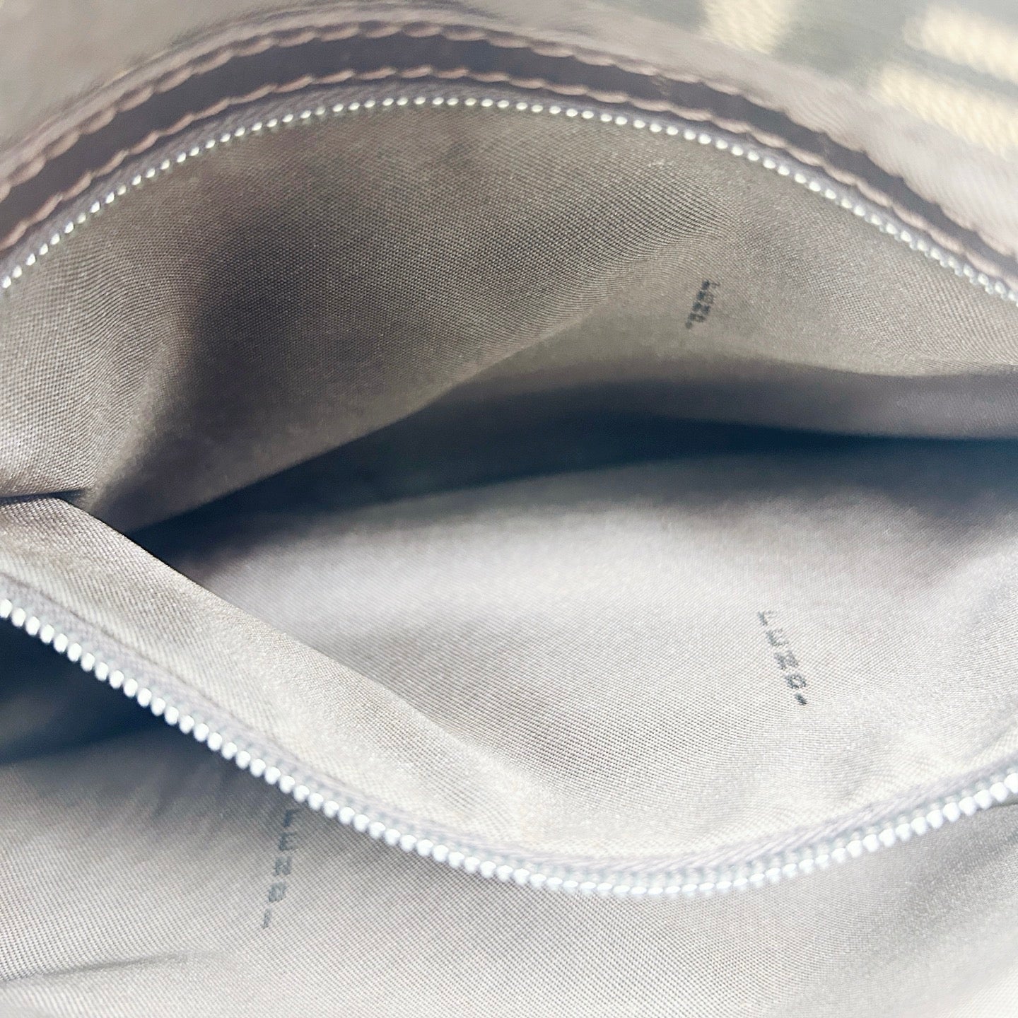 FENDI Brown Zucca Large Baguette Shoulder Bag [Used]