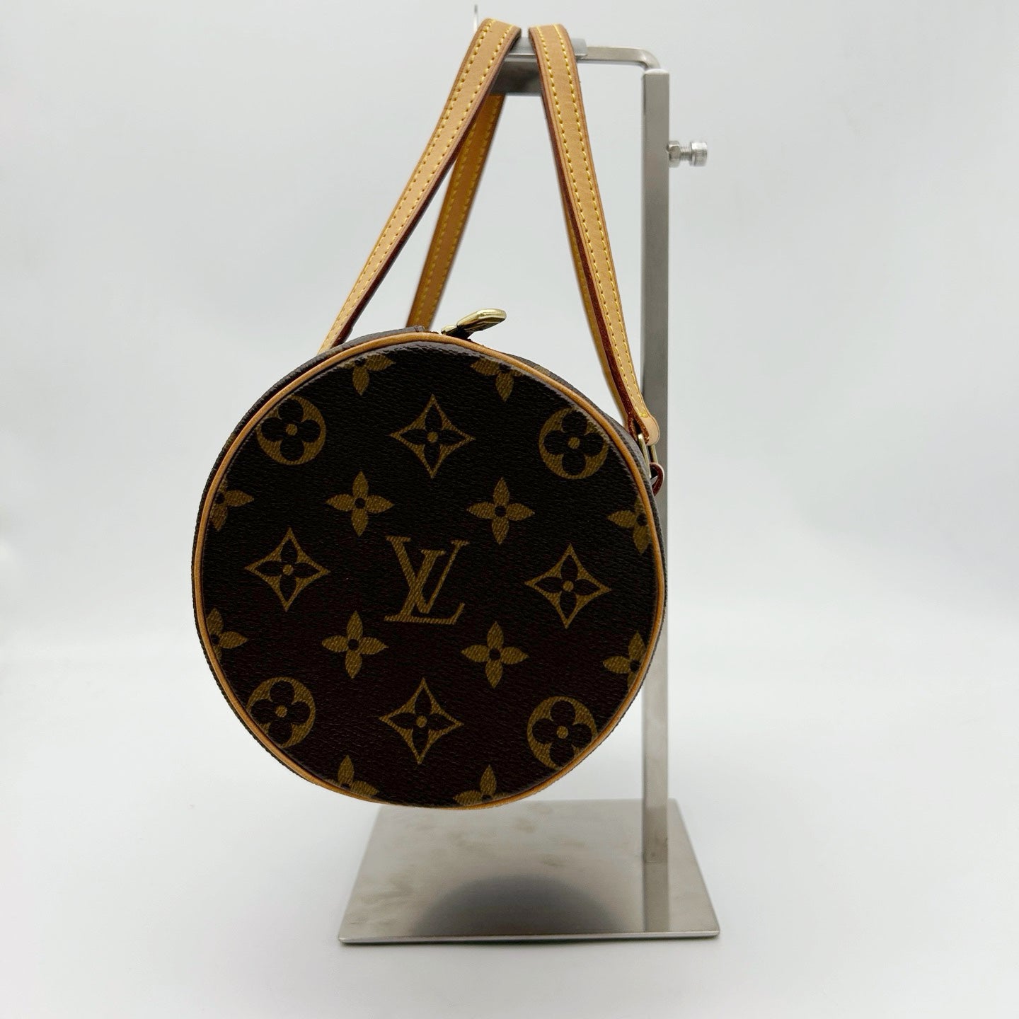 LOUIS VUITTON Monogram Papillon 26 Boston Bag [Used]