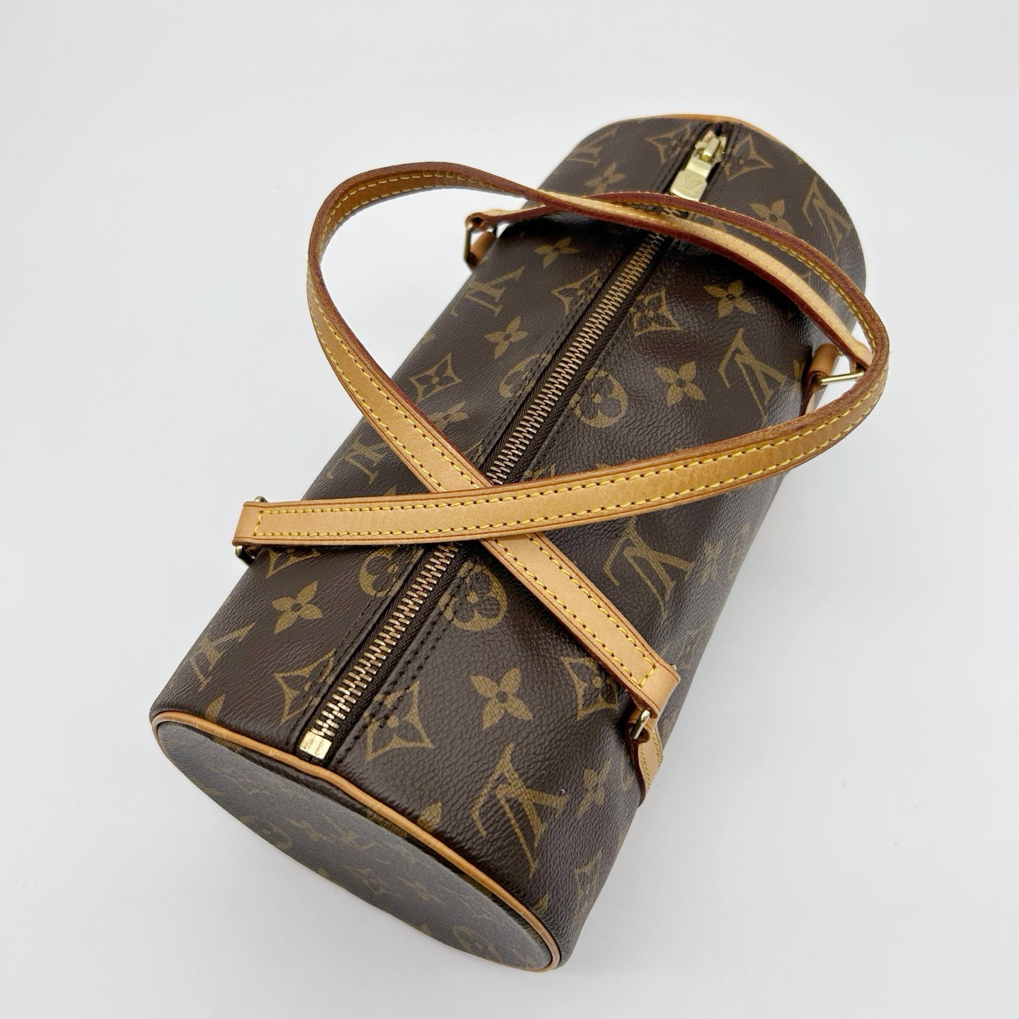 LOUIS VUITTON Monogram Papillon 26 Boston Bag [Used]