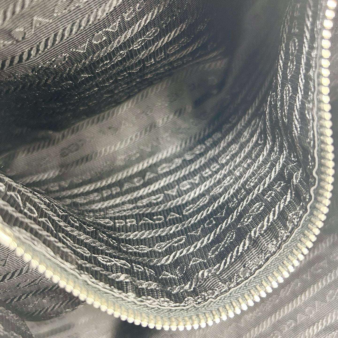 PRADA Vitello Daino Leather Hobo Bag [Used]