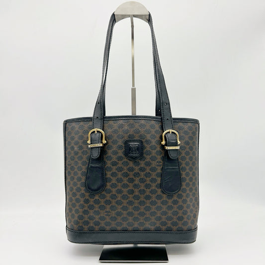 CELINE Macadam Small Bucket Tote Bag [Used]