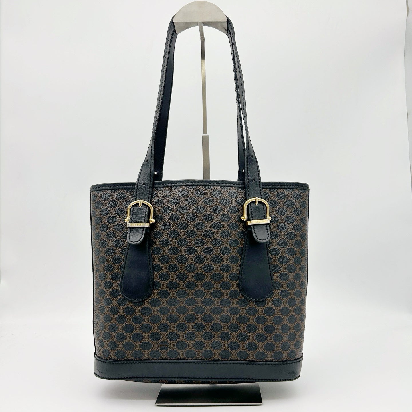 CELINE Macadam Small Bucket Tote Bag [Used]