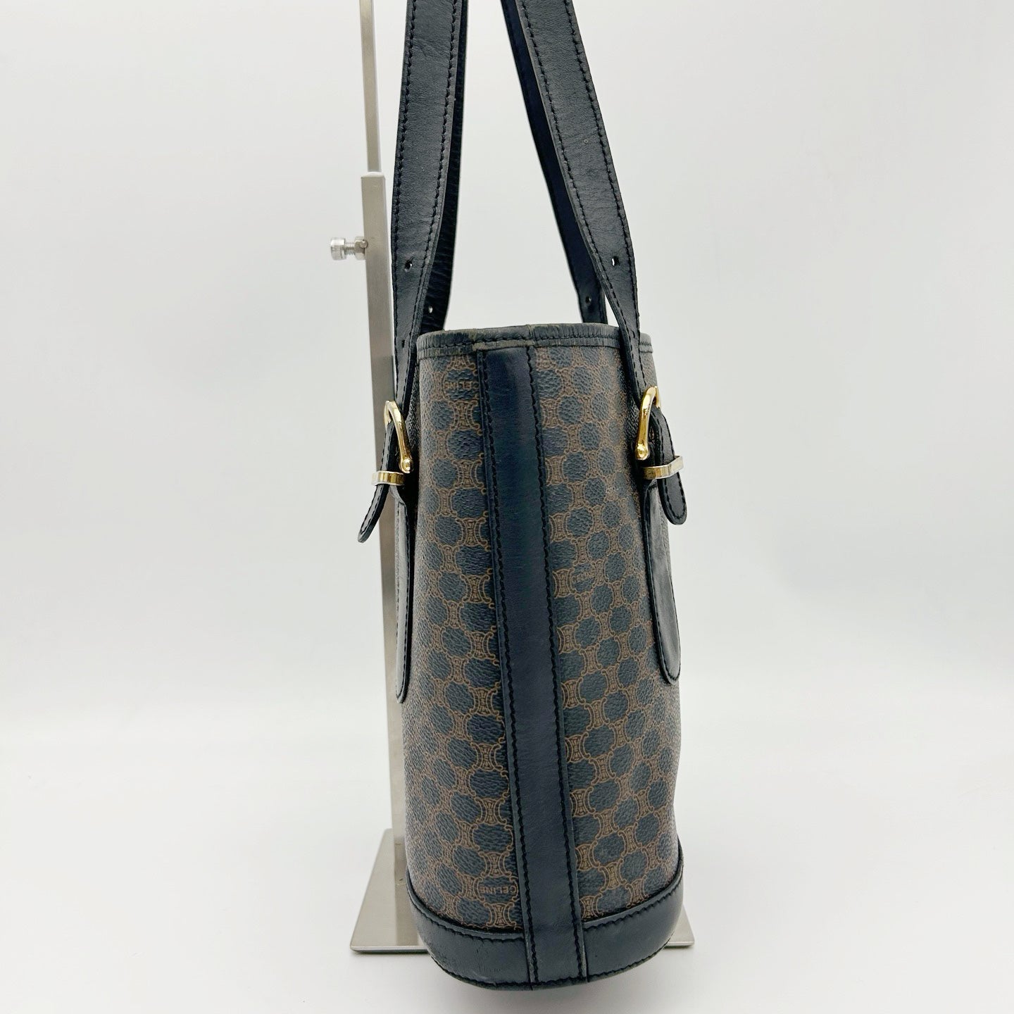 CELINE Macadam Small Bucket Tote Bag [Used]