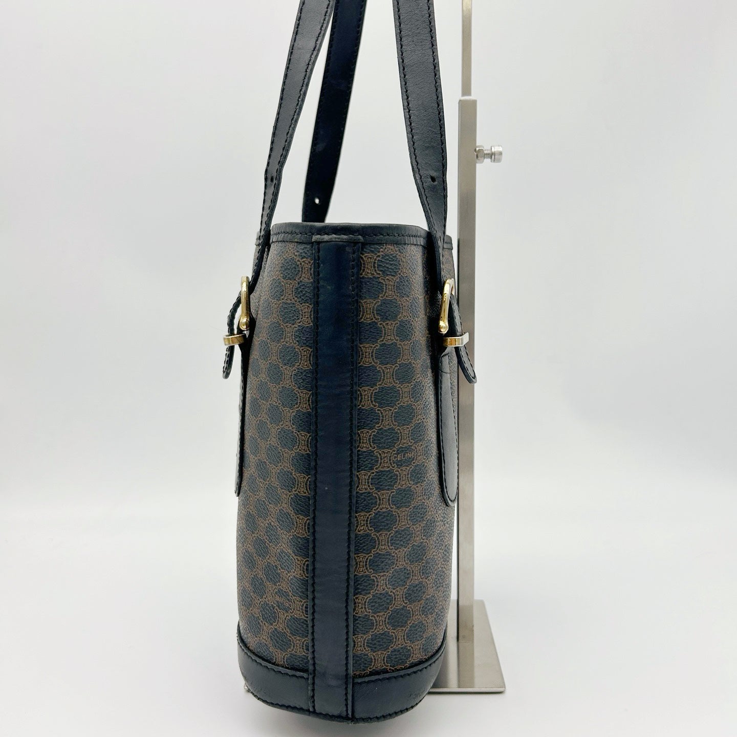CELINE Macadam Small Bucket Tote Bag [Used]