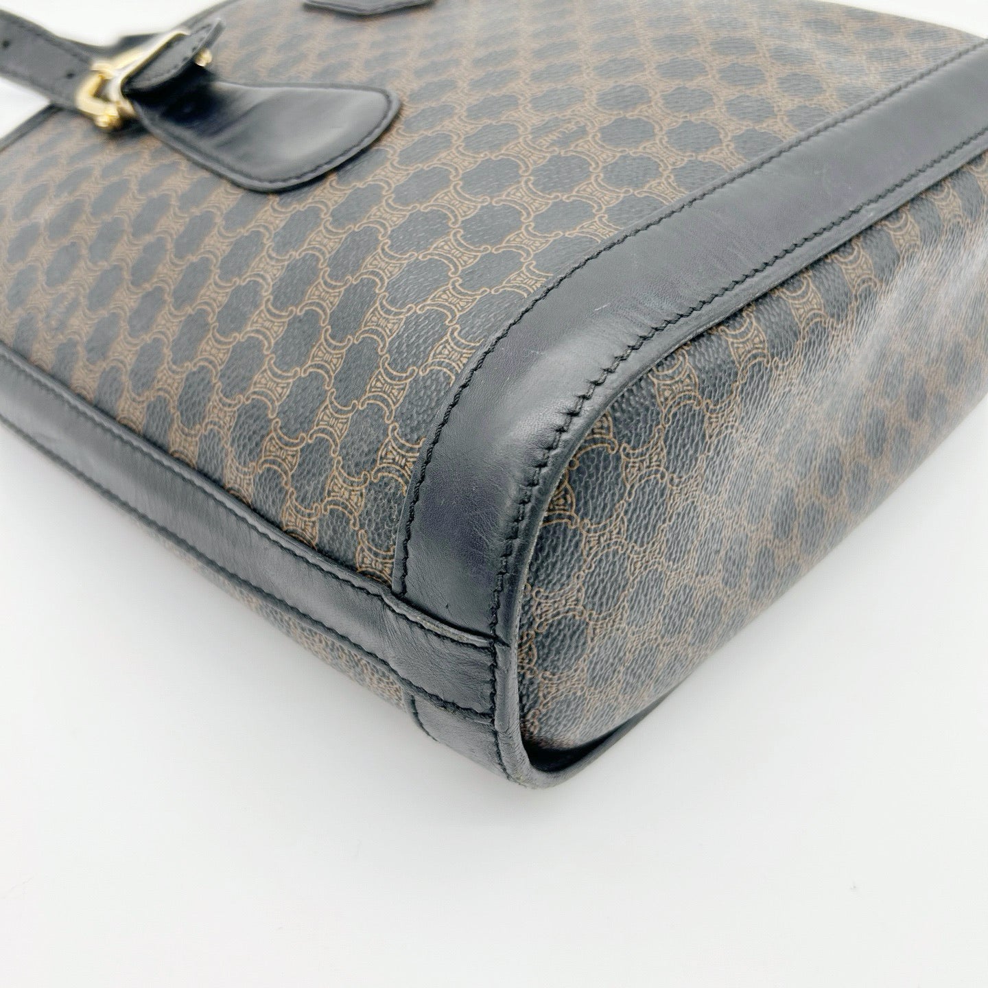 CELINE Macadam Small Bucket Tote Bag [Used]