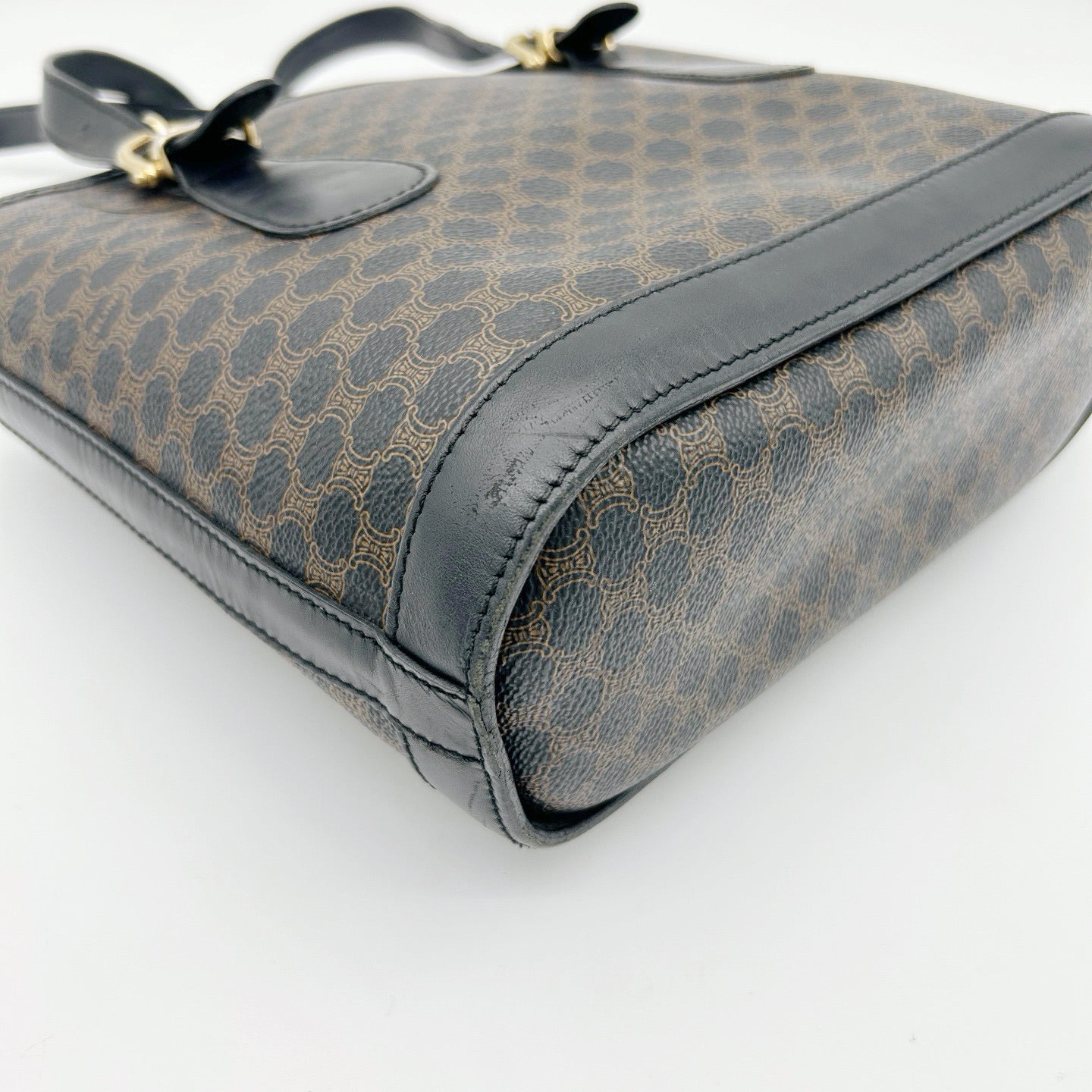 CELINE Macadam Small Bucket Tote Bag [Used]