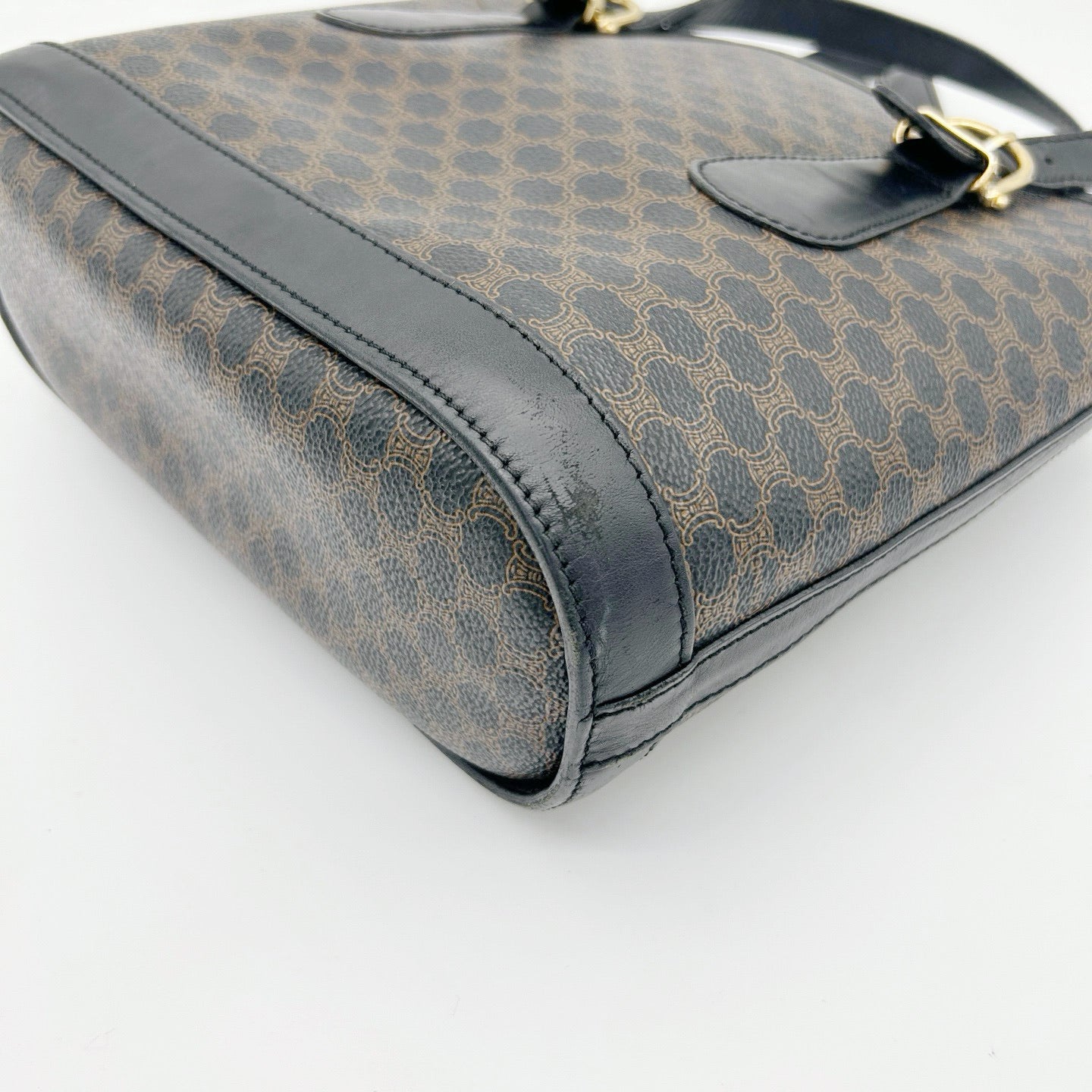 CELINE Macadam Small Bucket Tote Bag [Used]