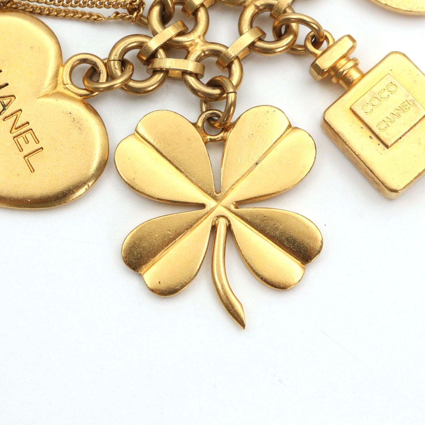 CHANEL Vintage Multi-Charm Brooch Pendant [Used]