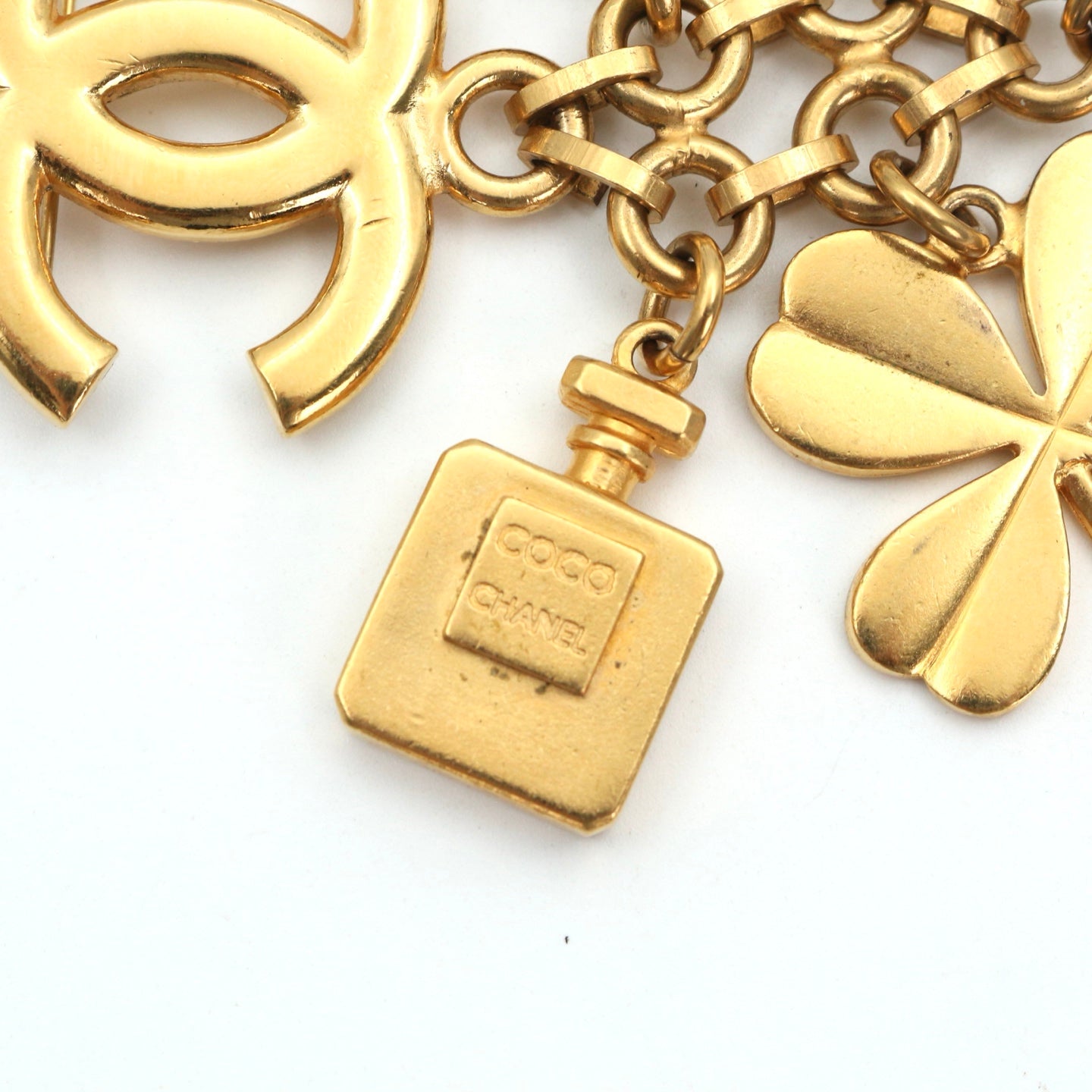 CHANEL Vintage Multi-Charm Brooch Pendant [Used]