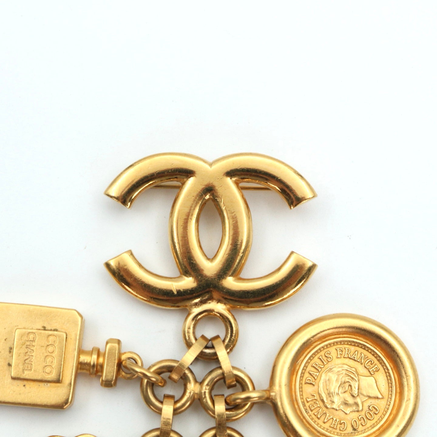 CHANEL Vintage Multi-Charm Brooch Pendant [Used]