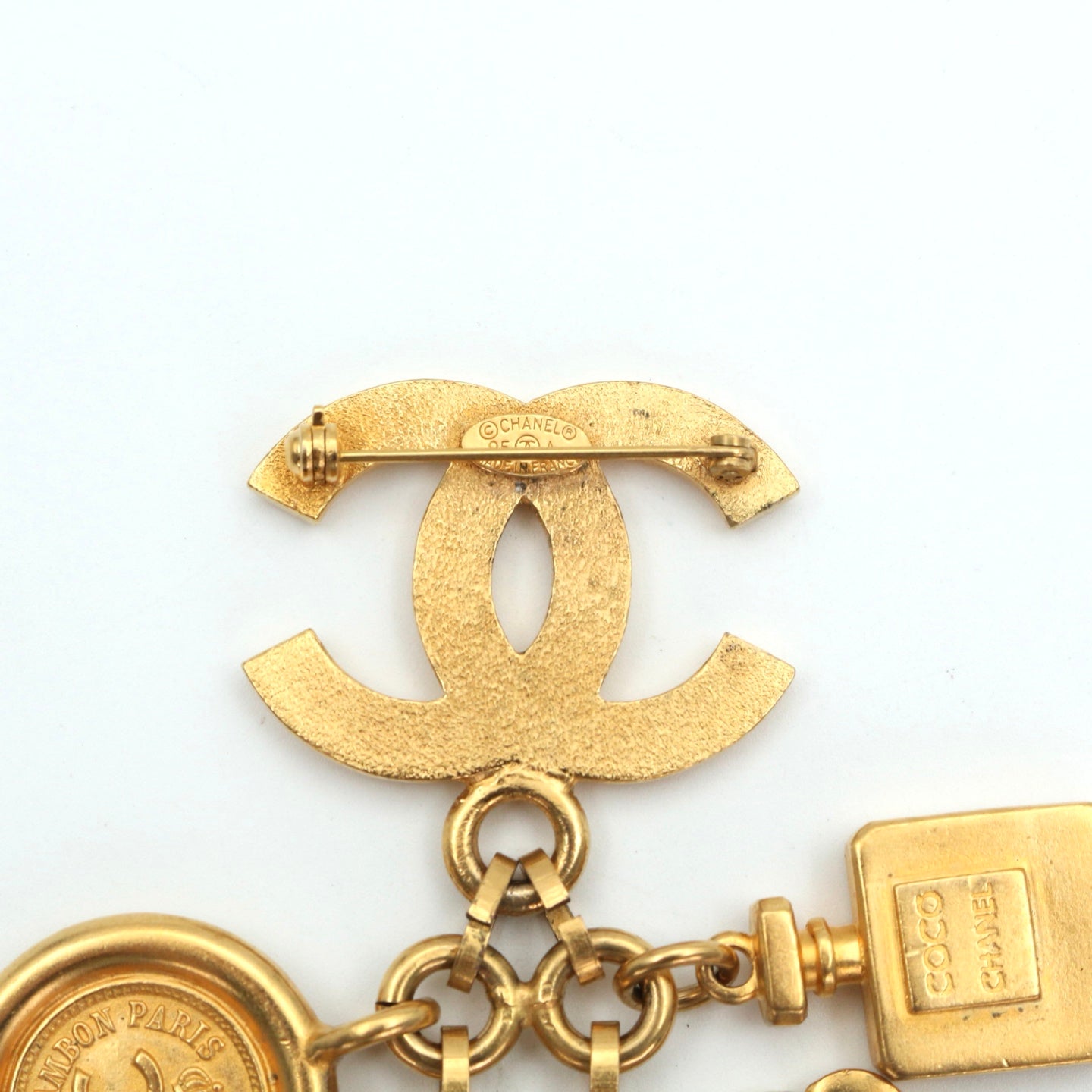 CHANEL Vintage Multi-Charm Brooch Pendant [Used]