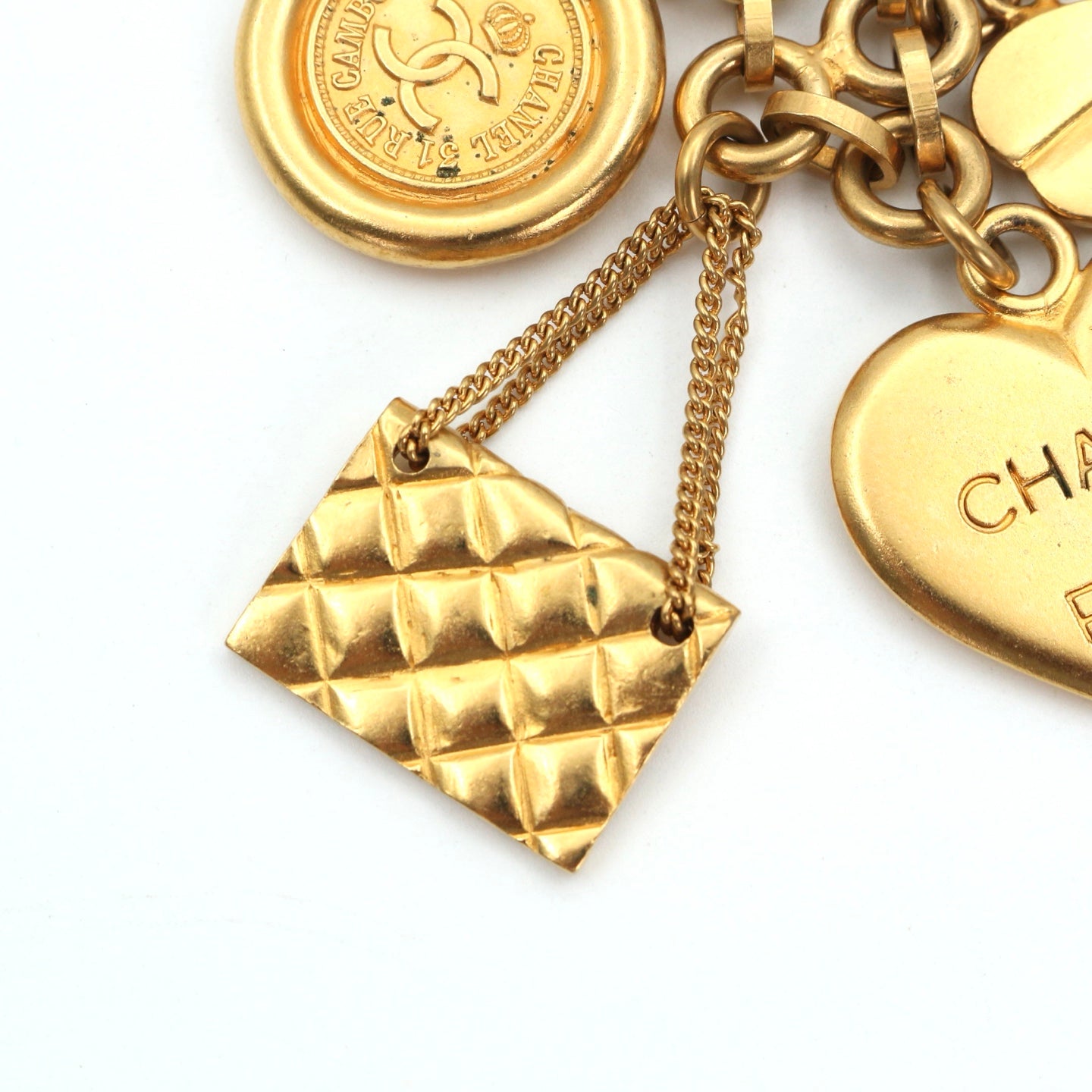 CHANEL Vintage Multi-Charm Brooch Pendant [Used]