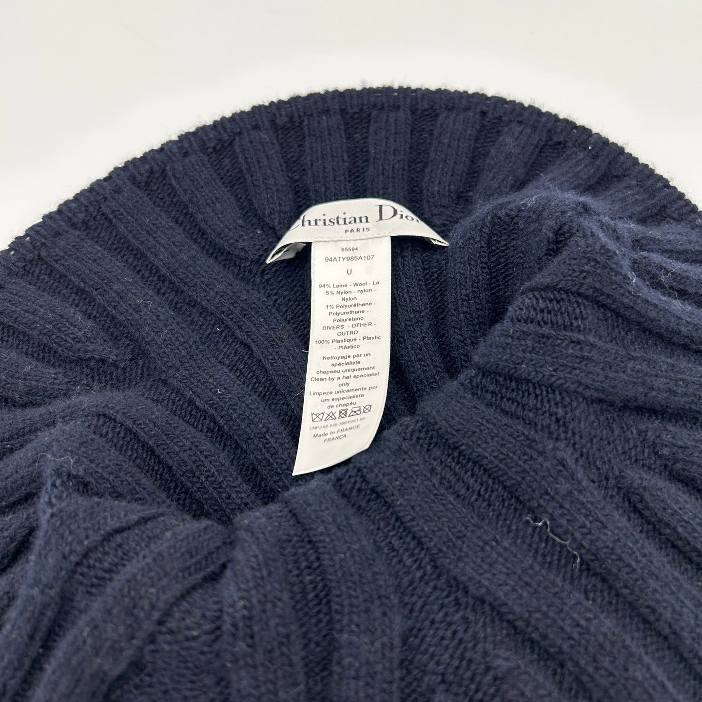 DIOR 19AW Knit Hood Hat [Used]