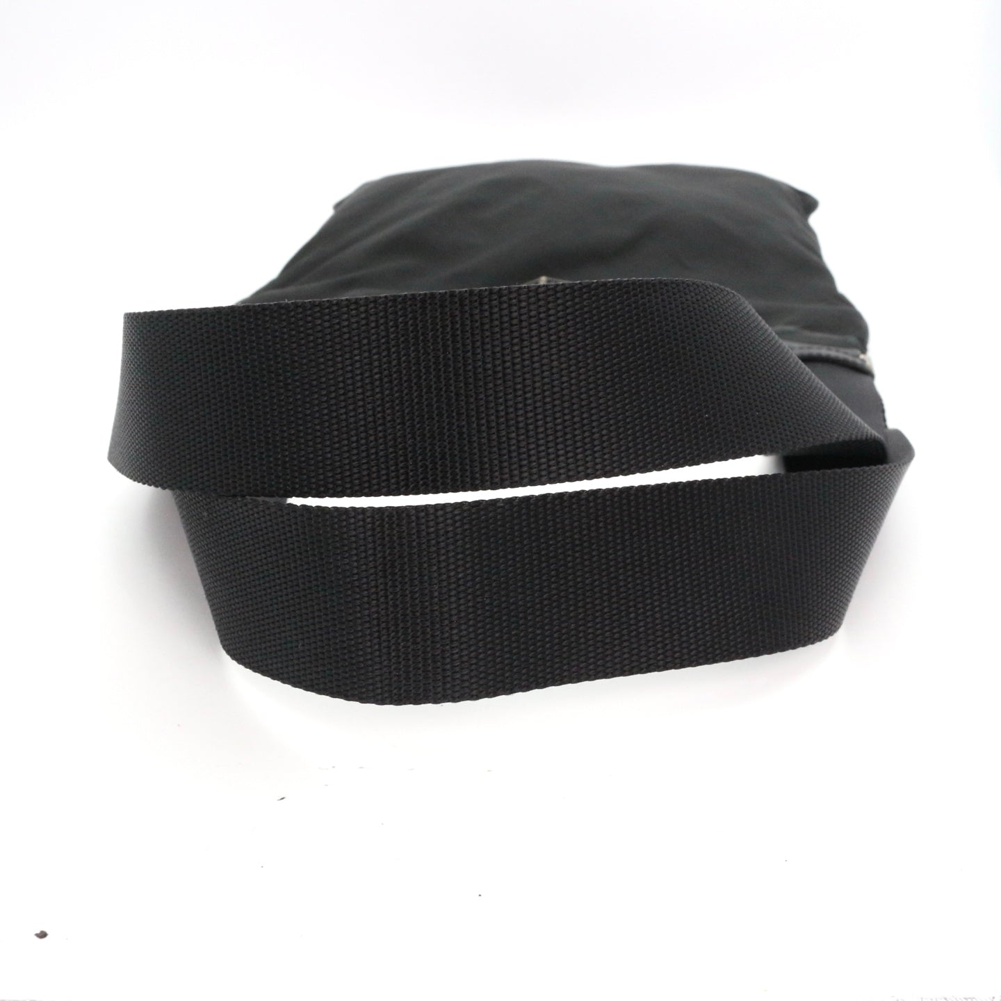PRADA Black Tessuto Nylon Crossbody Bag [Used]