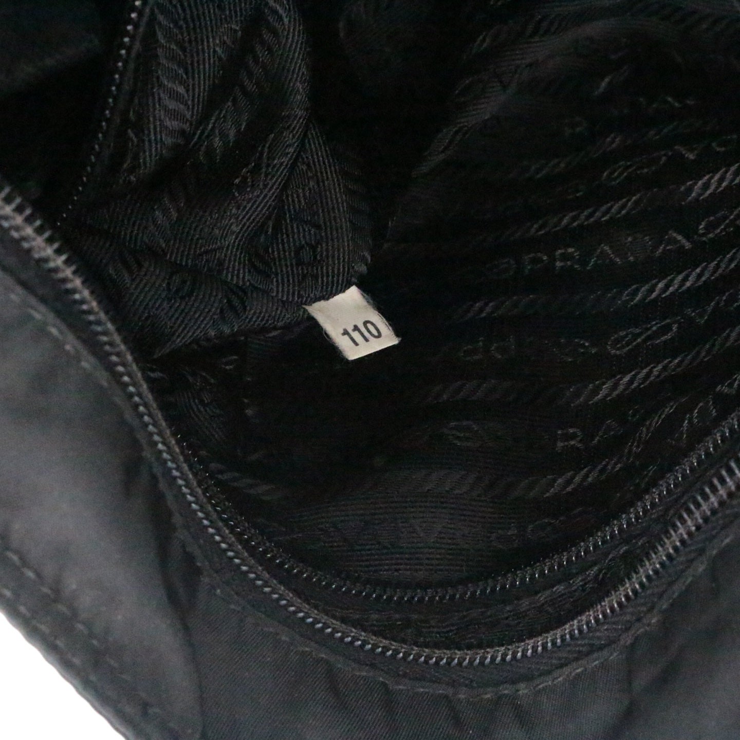 PRADA Black Tessuto Nylon Crossbody Bag [Used]