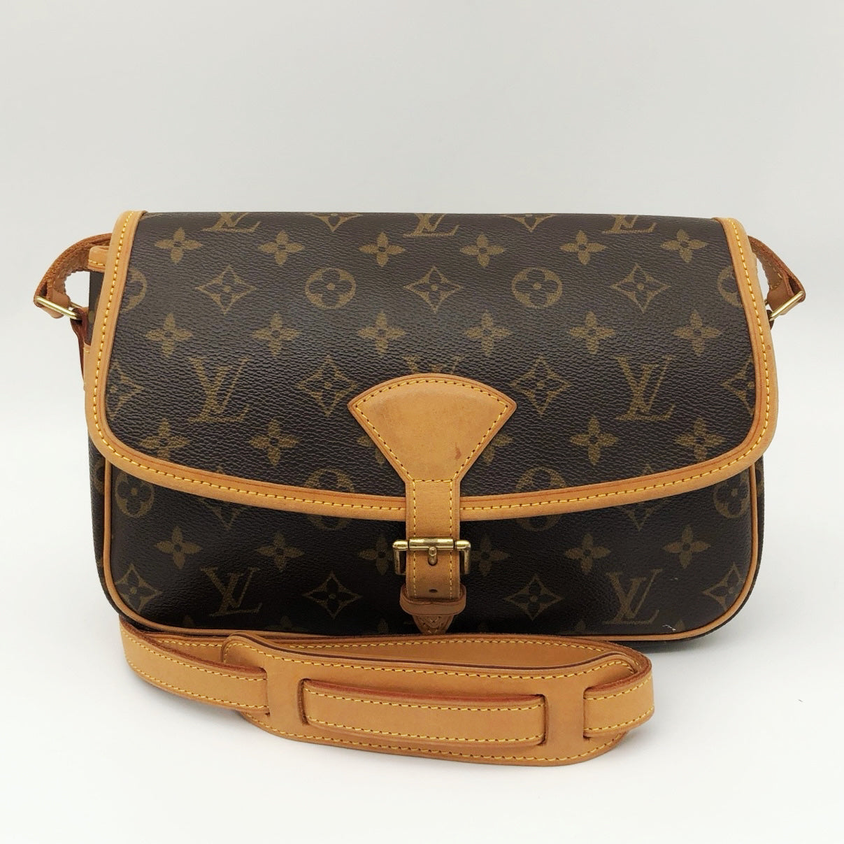LOUIS VUITTON Monogram Sologne Shoulder Bag [Used]