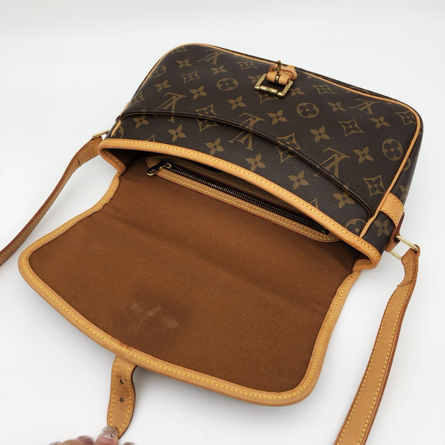 LOUIS VUITTON Monogram Sologne Shoulder Bag [Used]