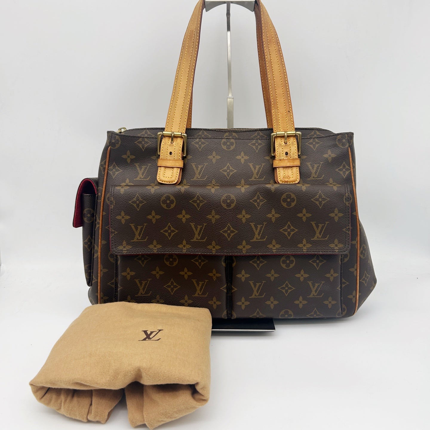 LOUIS VUITTON Monogram Multipli-Cité GM Tote Bag [Used]