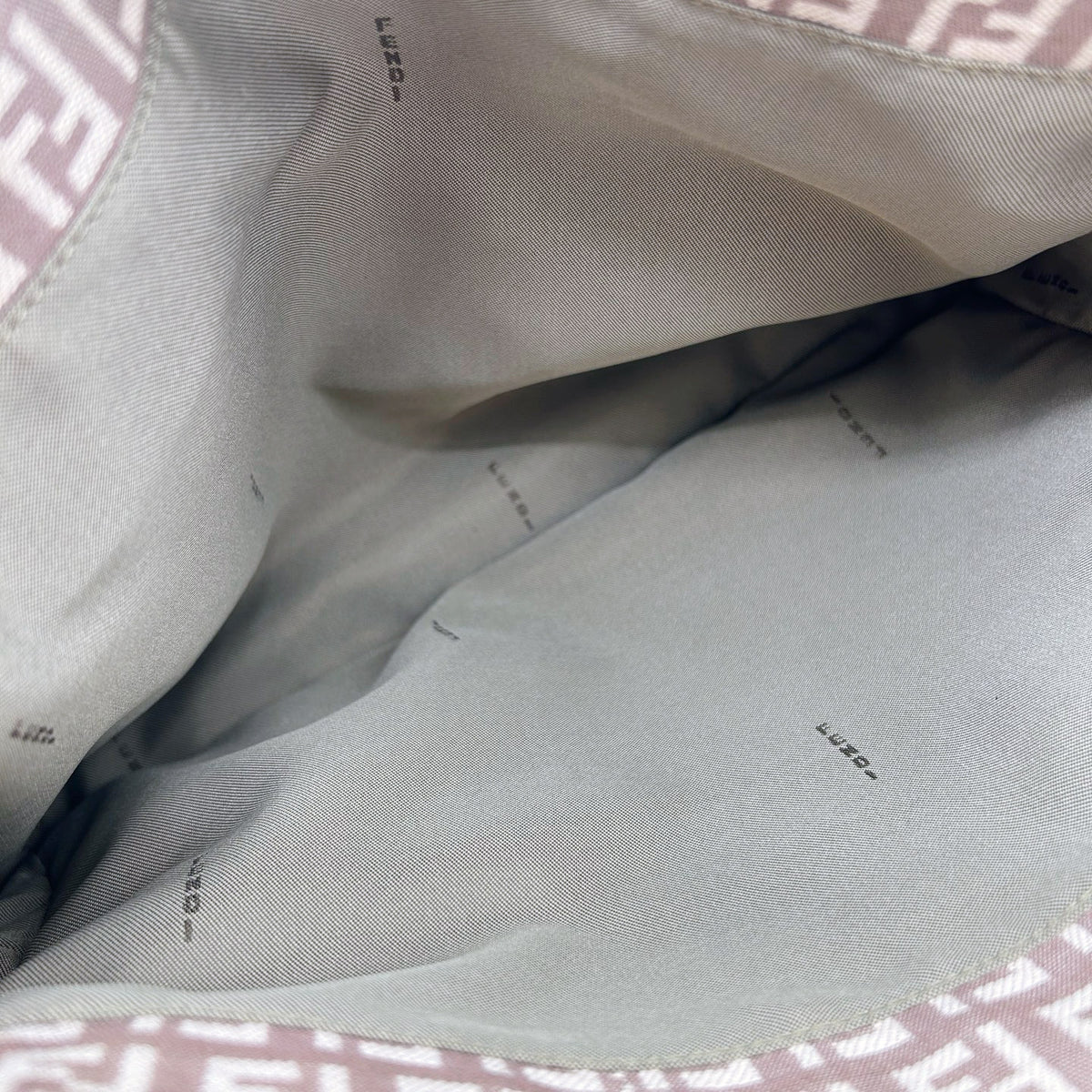 Fendi Pink Zucca Canvas Tote Bag [Used]