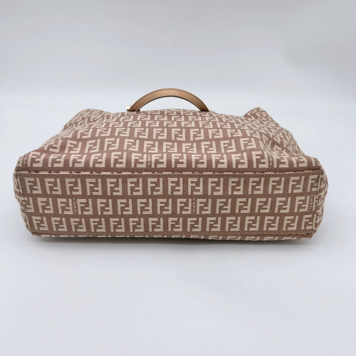 Fendi Pink Zucca Canvas Tote Bag [Used]
