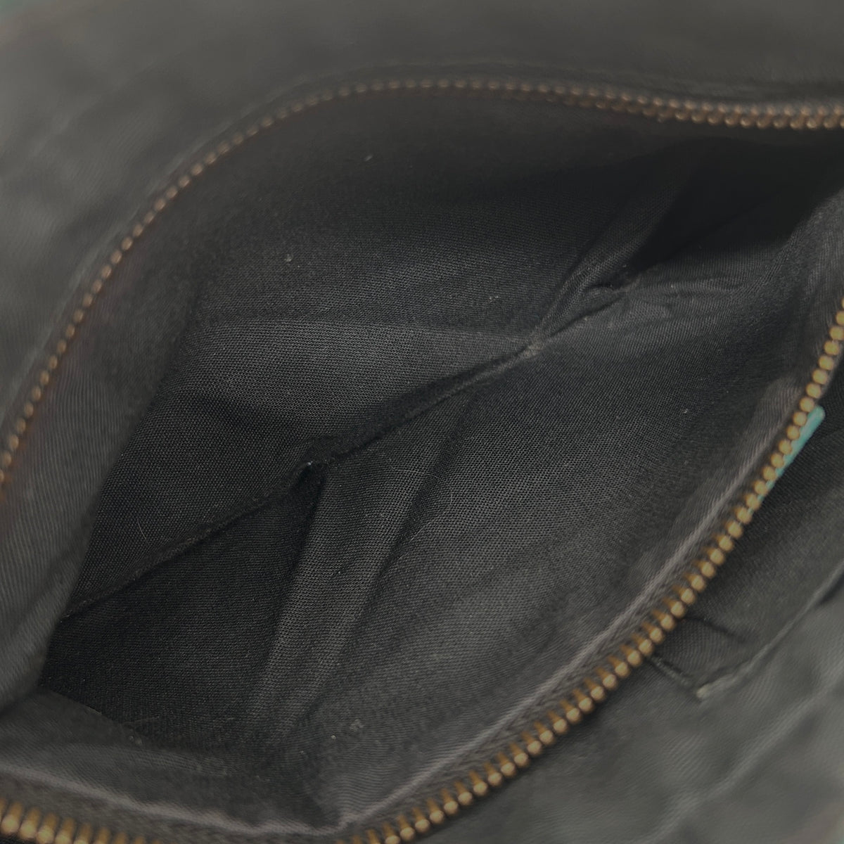 Balenciaga Teal Blue Crinkled Leather Crossbody Bag [Used]