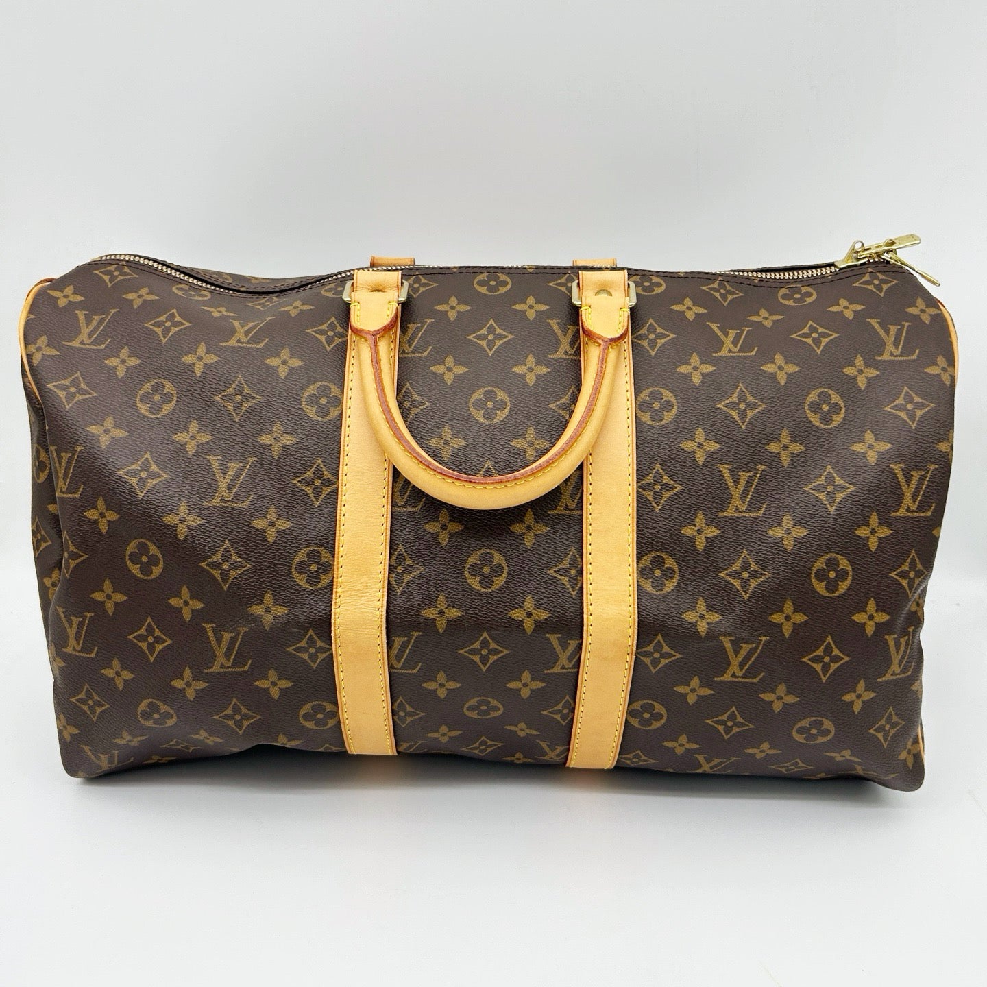 LOUIS VUITTON Monogram Keepall 45 Travel Bag [Used]