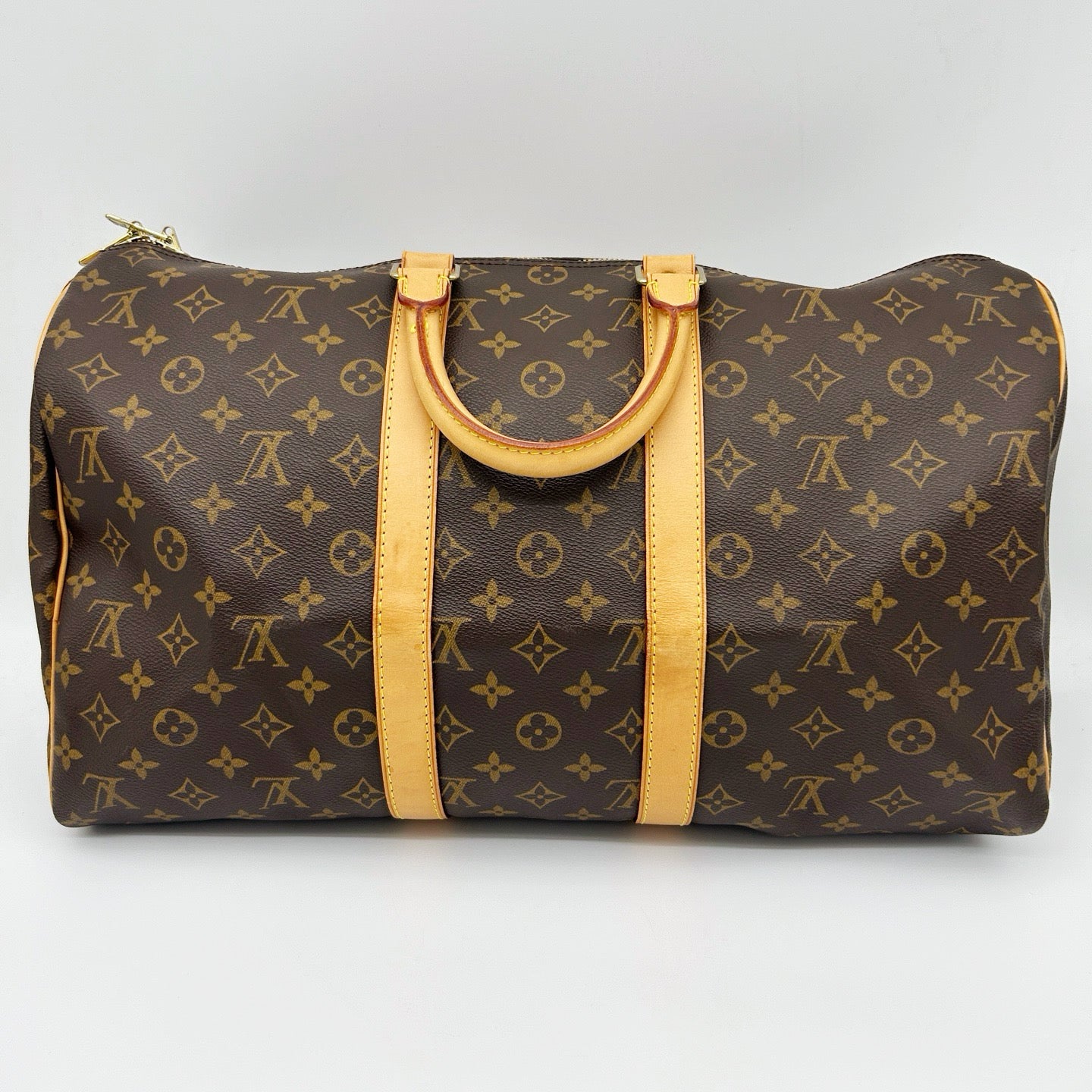 LOUIS VUITTON Monogram Keepall 45 Travel Bag [Used]