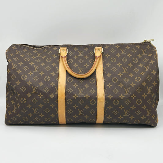 LOUIS VUITTON Monogram Keepall 55 Travel Bag [Used]