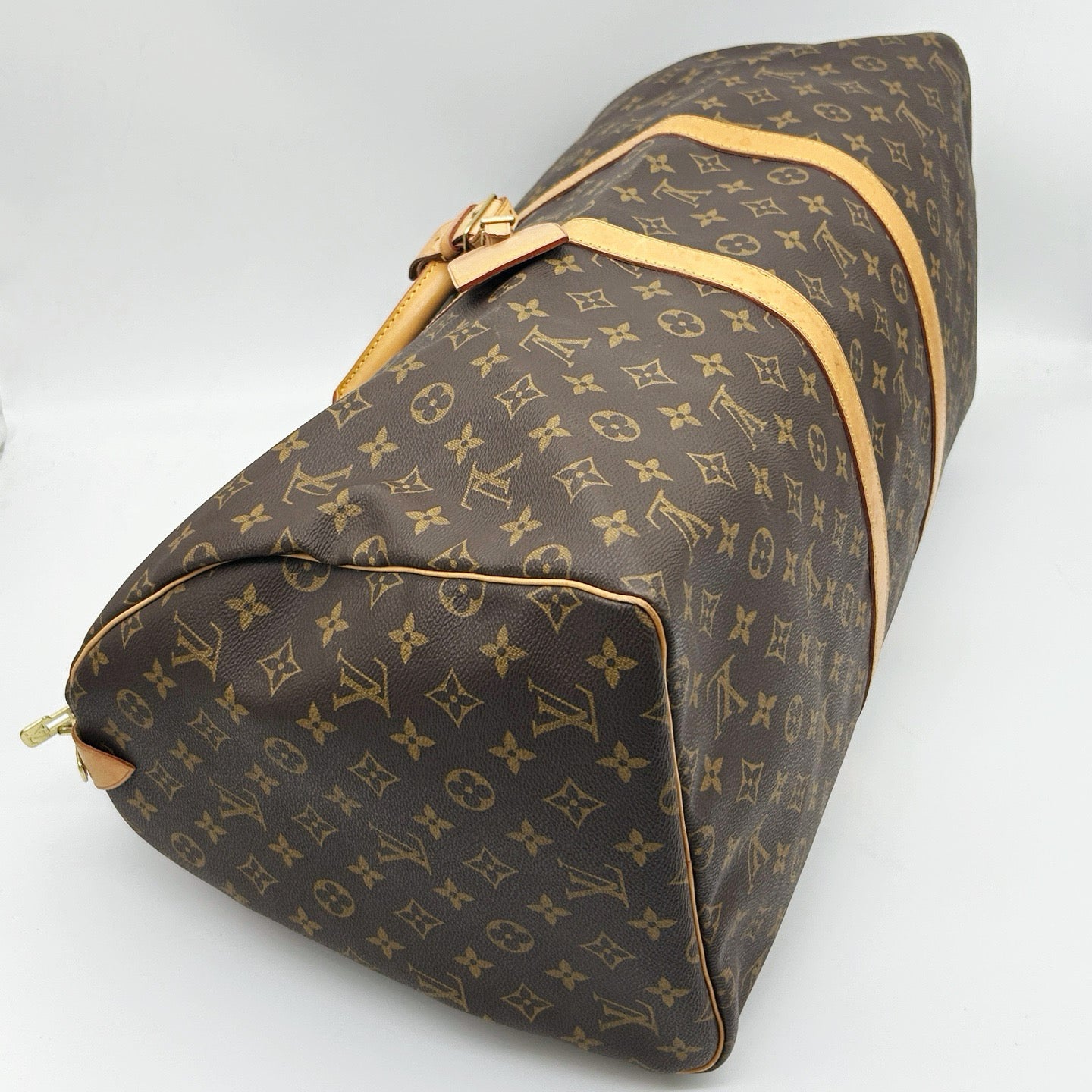 LOUIS VUITTON Monogram Keepall 55 Travel Bag [Used]