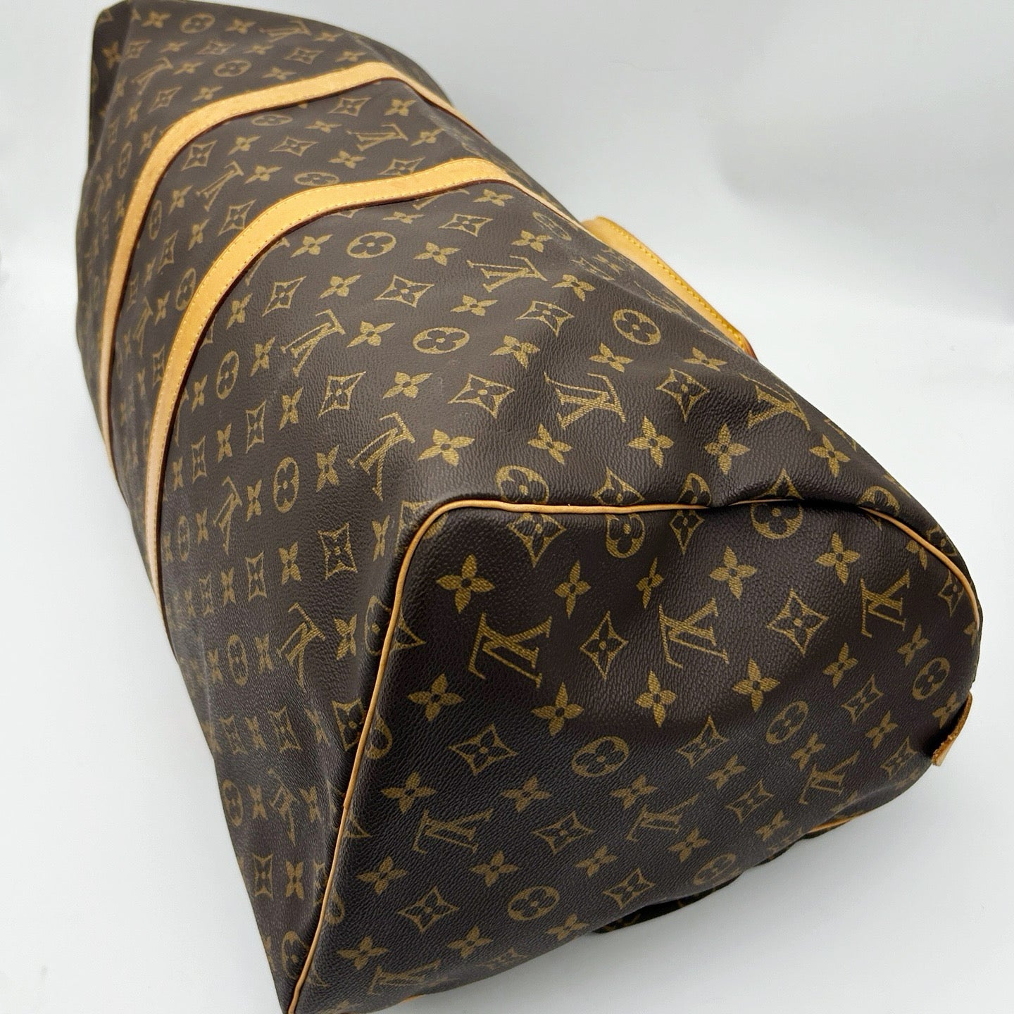 LOUIS VUITTON Monogram Keepall 55 Travel Bag [Used]