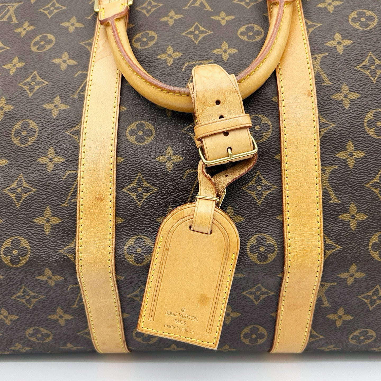 LOUIS VUITTON Monogram Keepall 55 Travel Bag [Used]