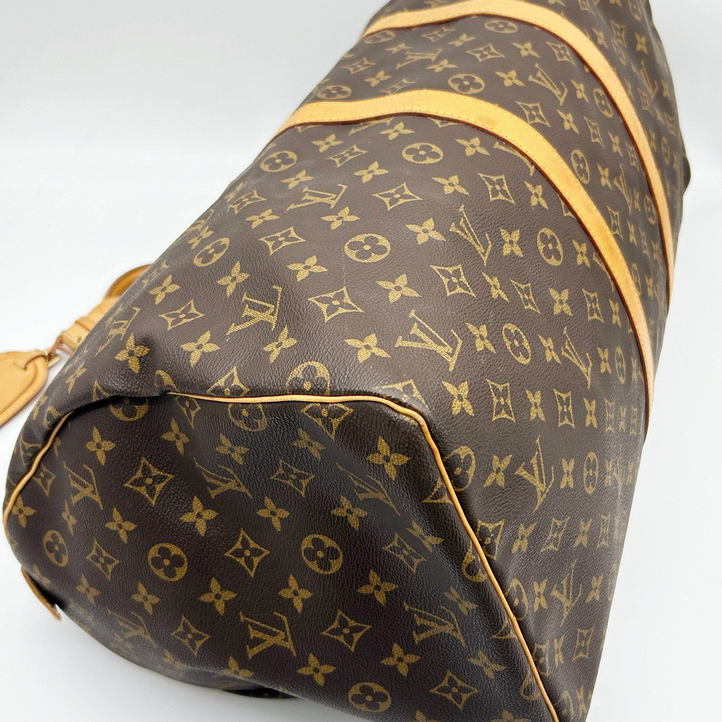 LOUIS VUITTON Monogram Keepall 55 Travel Bag [Used]