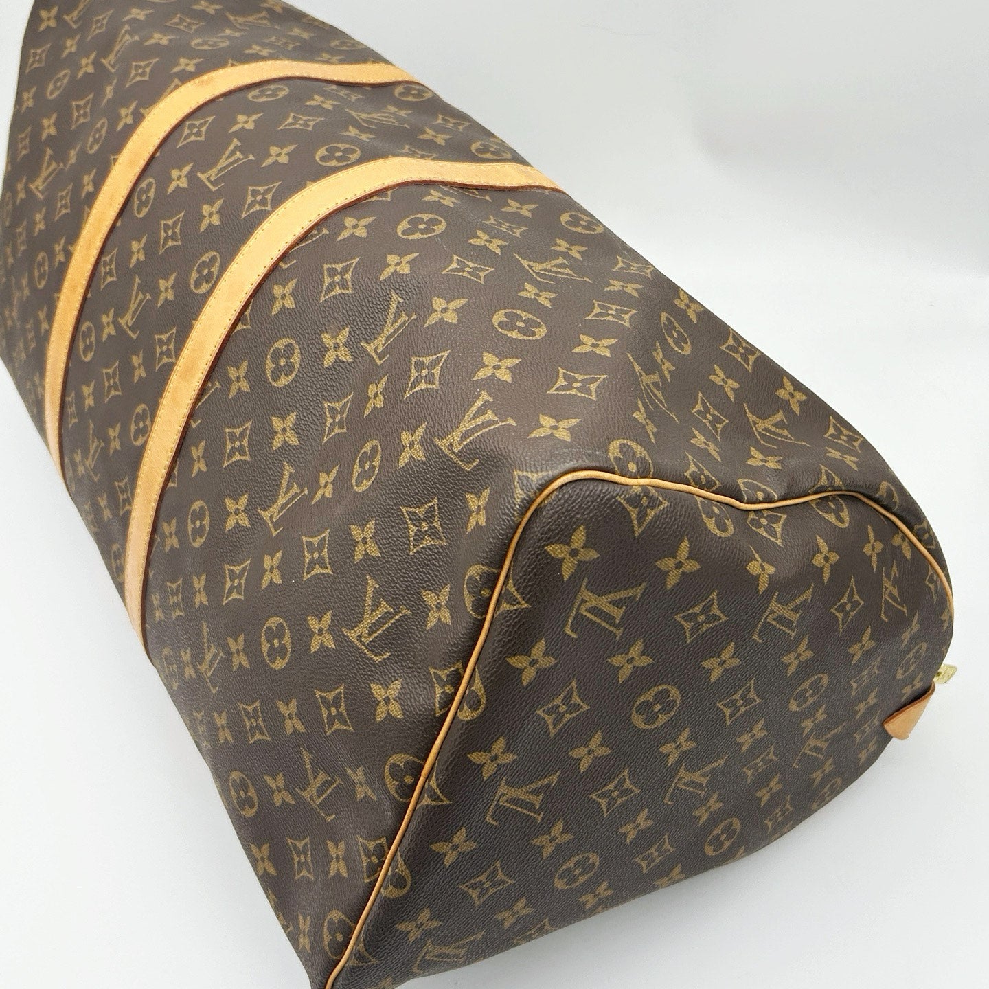 LOUIS VUITTON Monogram Keepall 55 Travel Bag [Used]