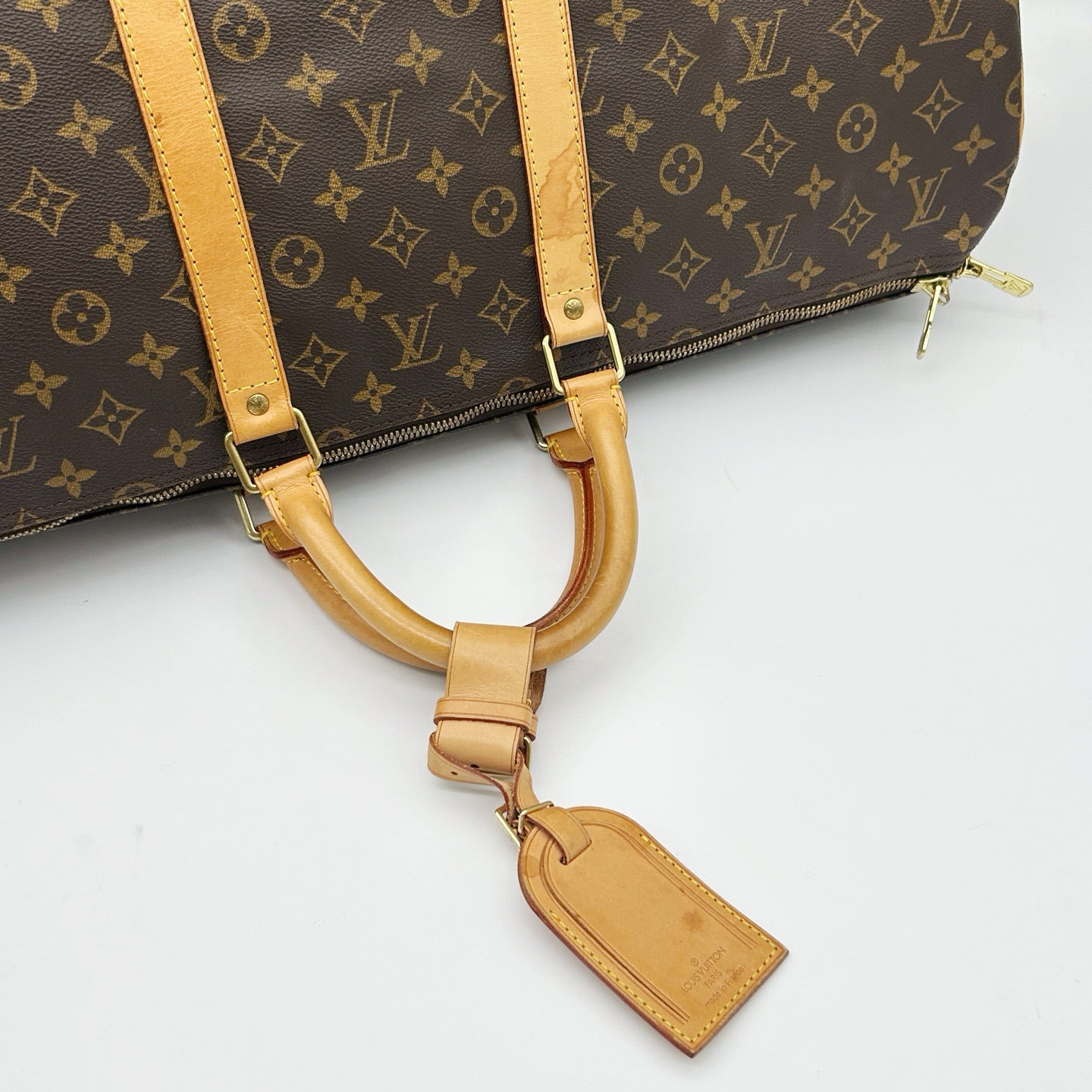 LOUIS VUITTON Monogram Keepall 55 Travel Bag [Used]