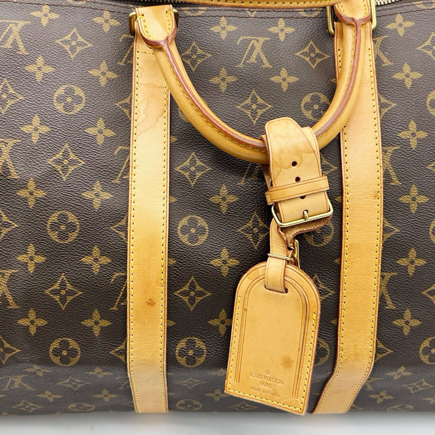 LOUIS VUITTON Monogram Keepall 55 Travel Bag [Used]