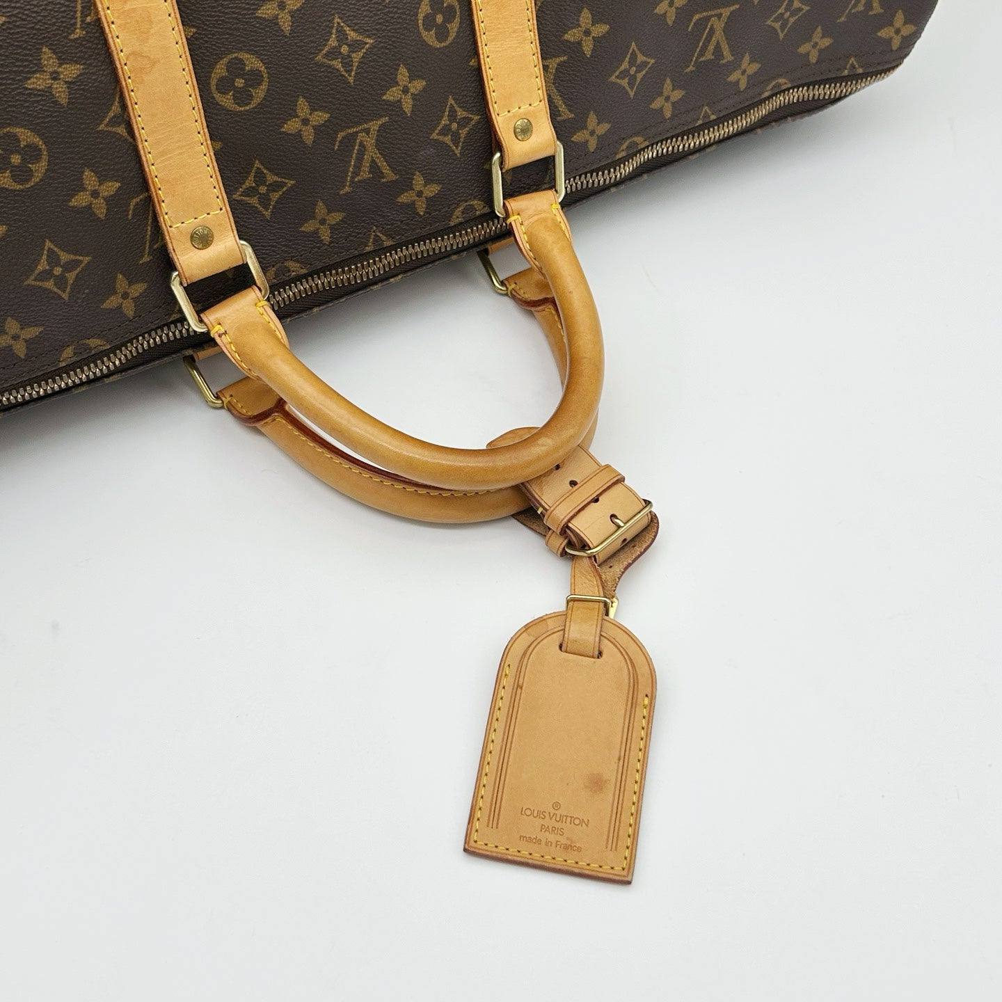 LOUIS VUITTON Monogram Keepall 55 Travel Bag [Used]