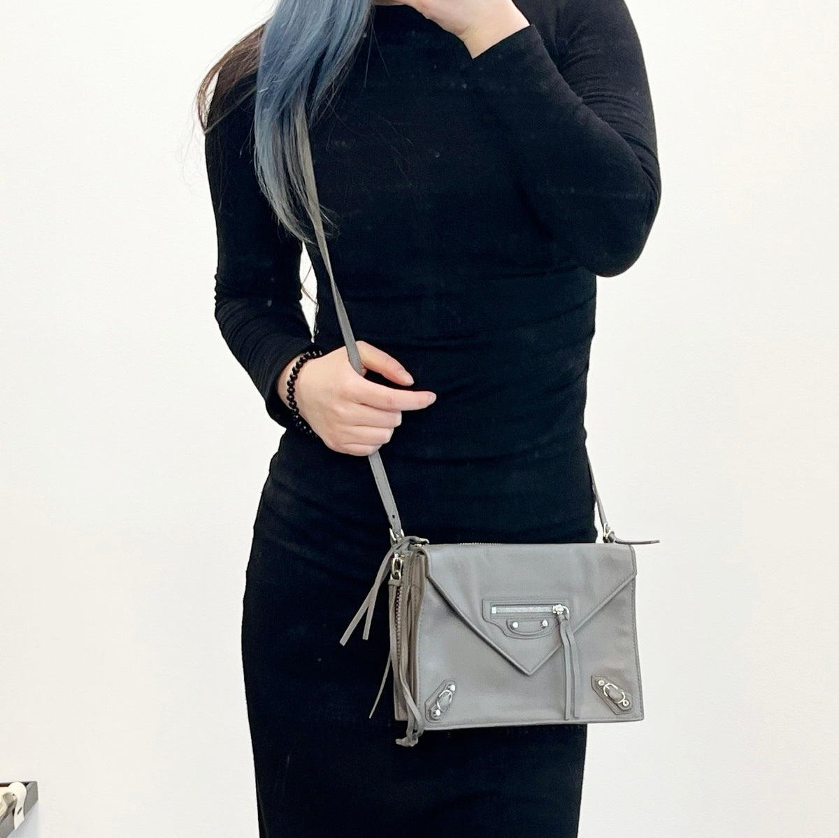 Balenciaga Papier Triple XS Crossbody Shoulder Bag