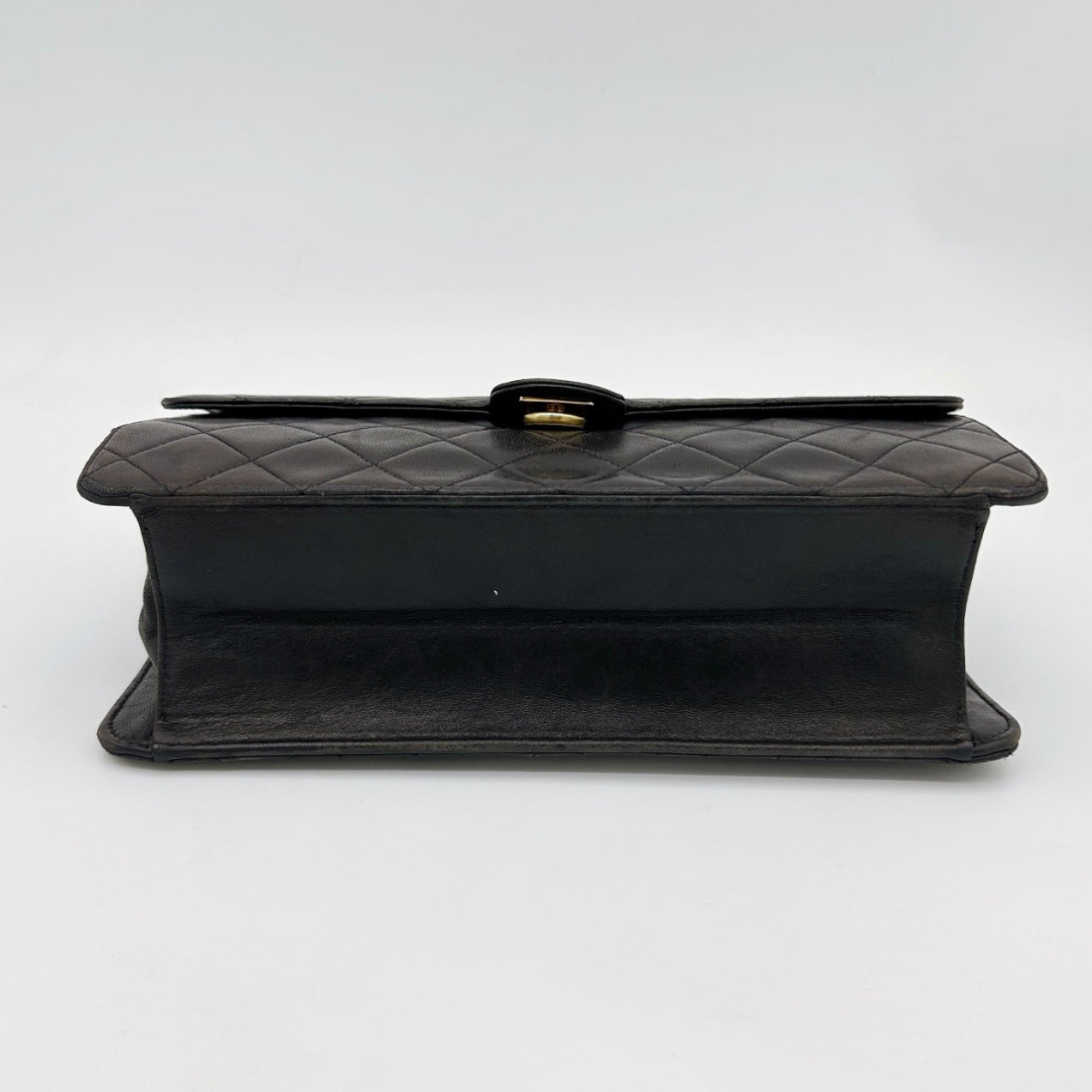 Chanel Black Flap Chain Shoulder Bag [Used]