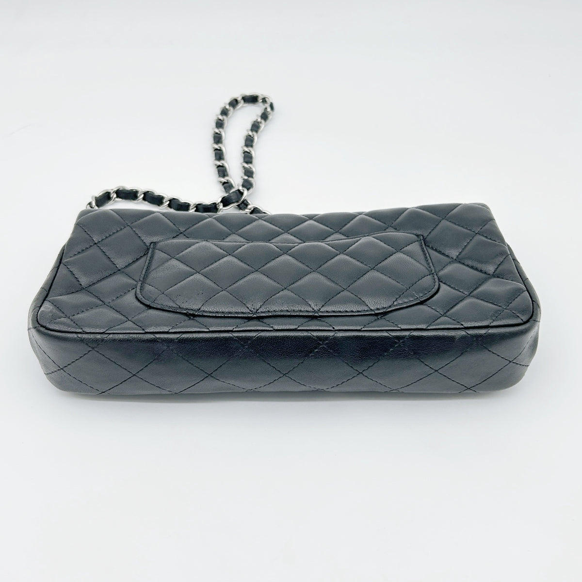Chanel Quilted Lambskin CF Shoulder Bag Black [Used]