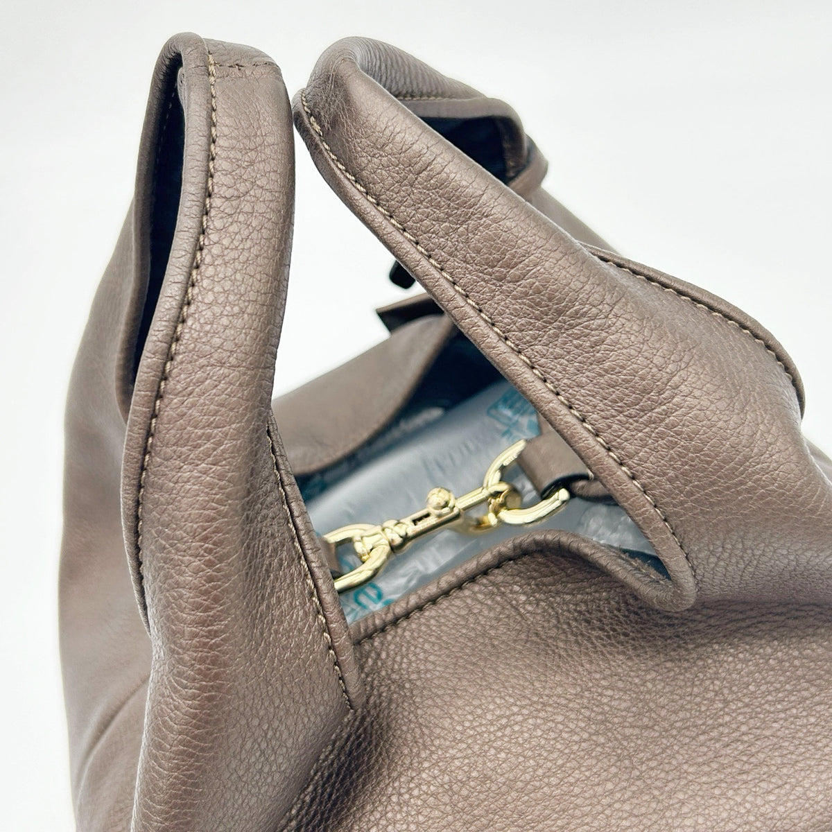Loewe Leather Hobo Bag Bronze [Used]