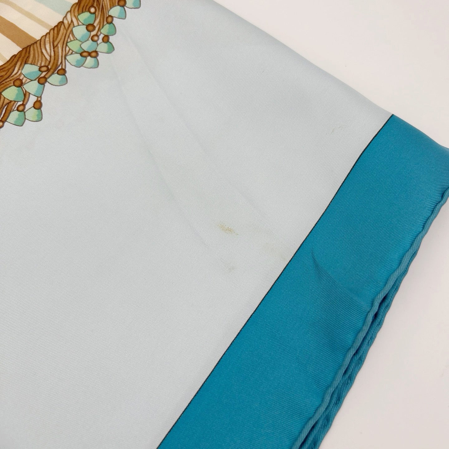 HERMÈS Selle d'Apparat Marocaine 90 Silk Scarf [Used]