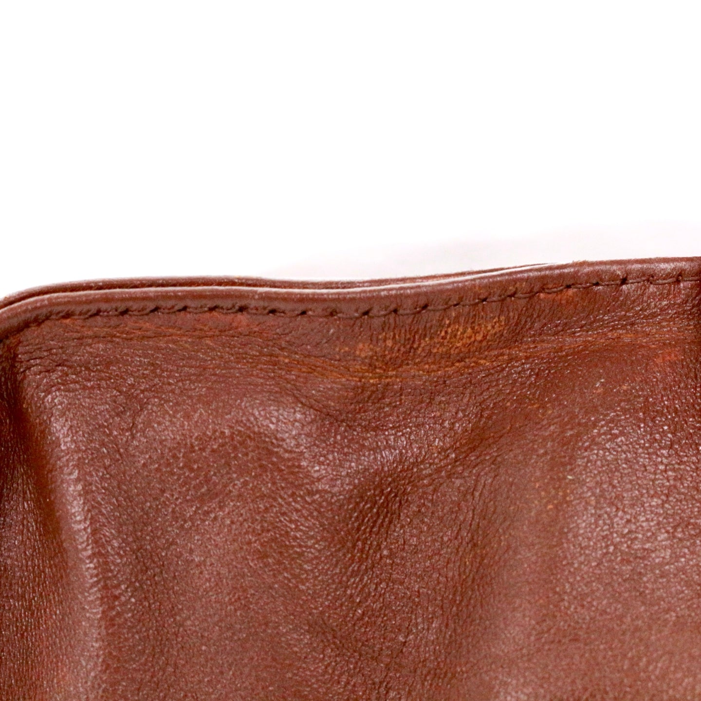 CHANEL Brown Lambskin Shoulder Tote Bag [Used]