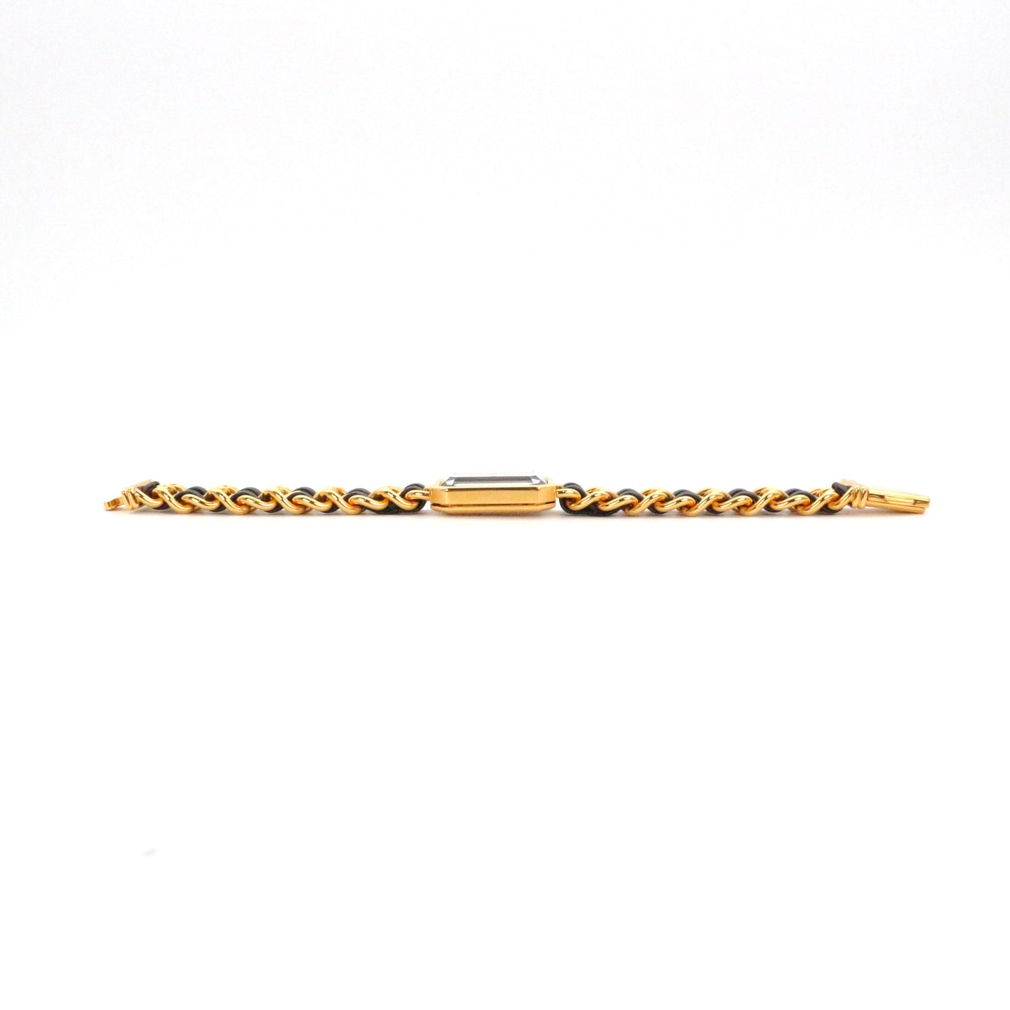 Chanel Première Black and Gold M Size Watch [Used]