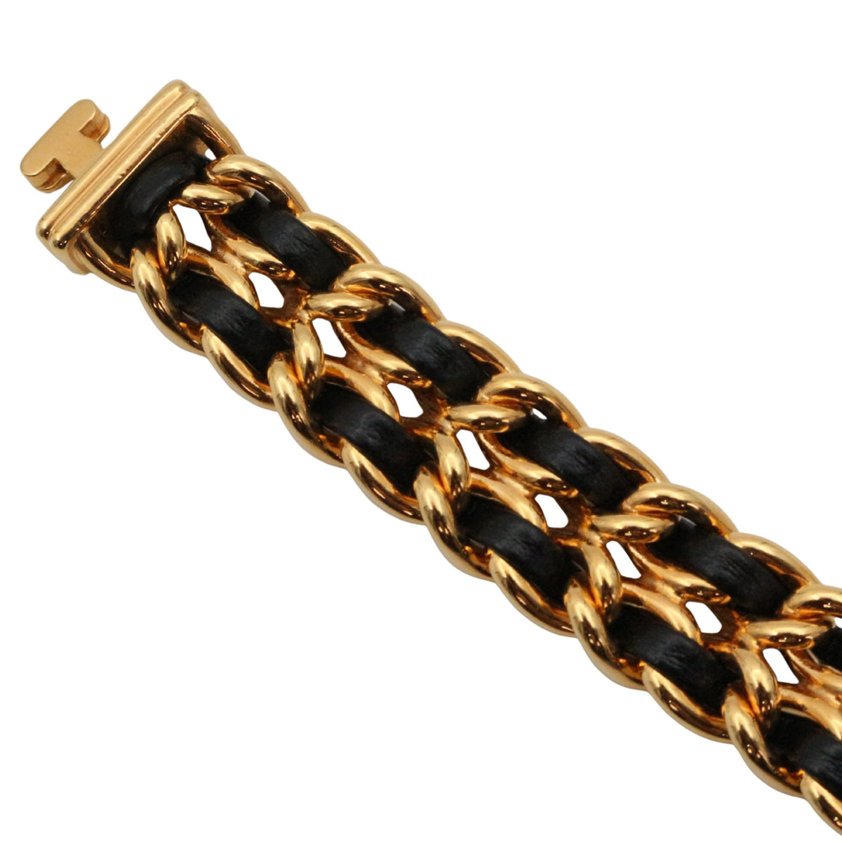 Chanel Première Black and Gold M Size Watch [Used]