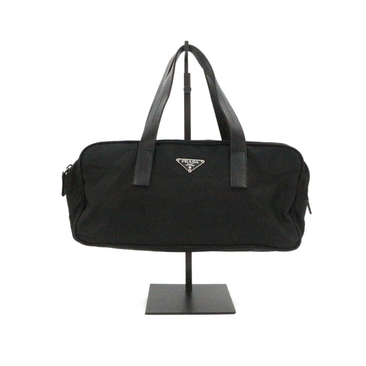 PRADA Black Nylon Papillon Handbag [Used]